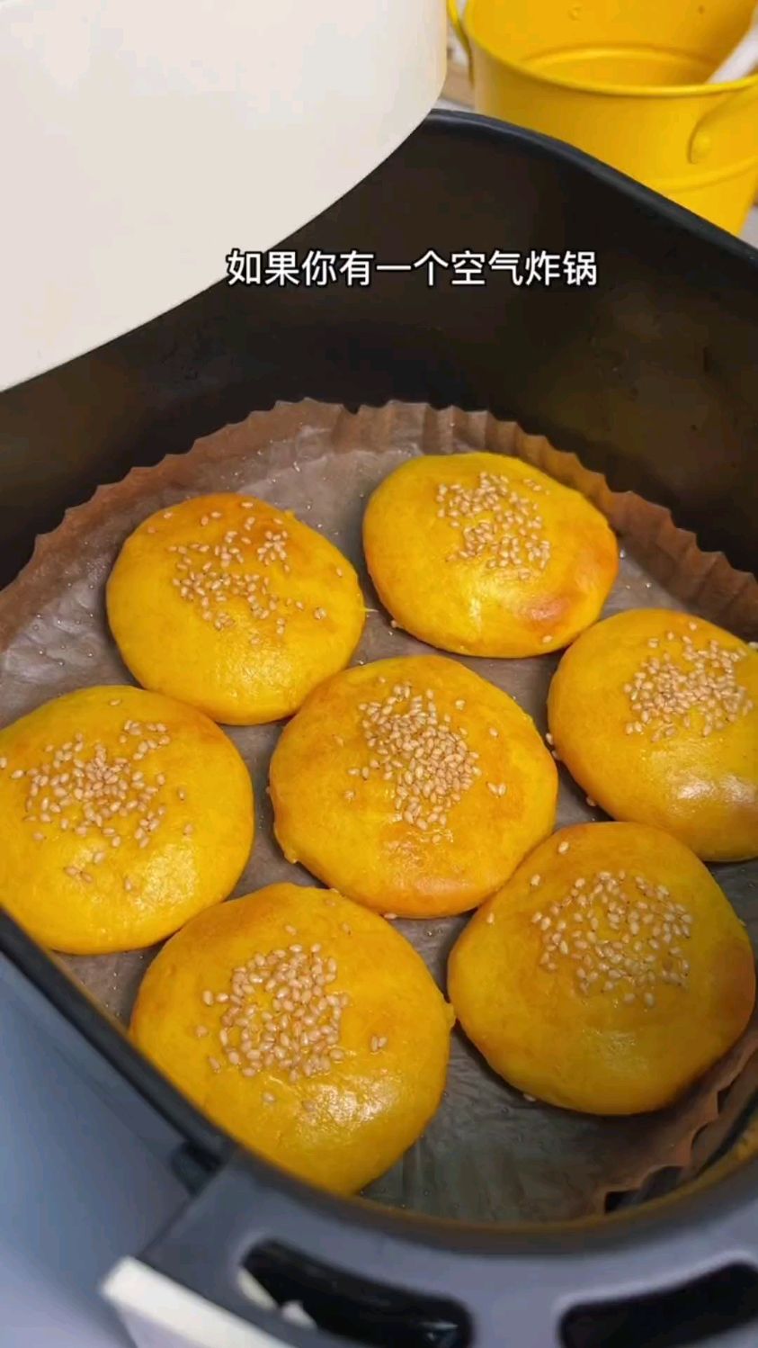 南瓜饼用空气炸锅这样做软糯香甜