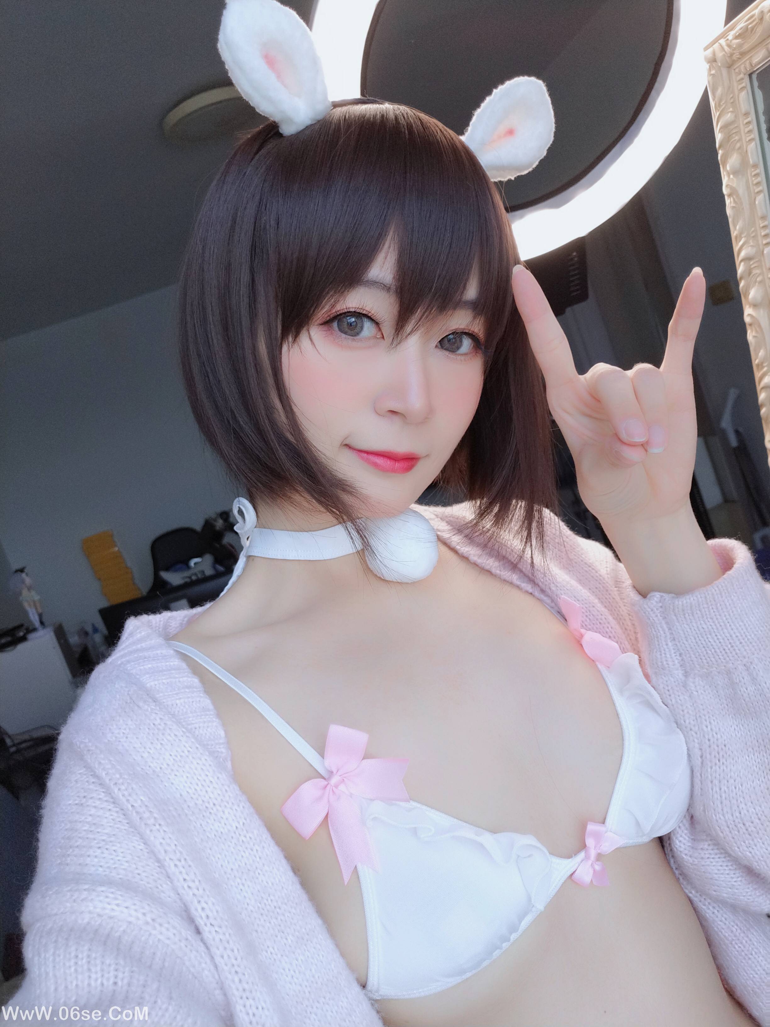 图片[5]-Coser小姐姐白银 – 可爱兔子[40P+2V349M]-六色网