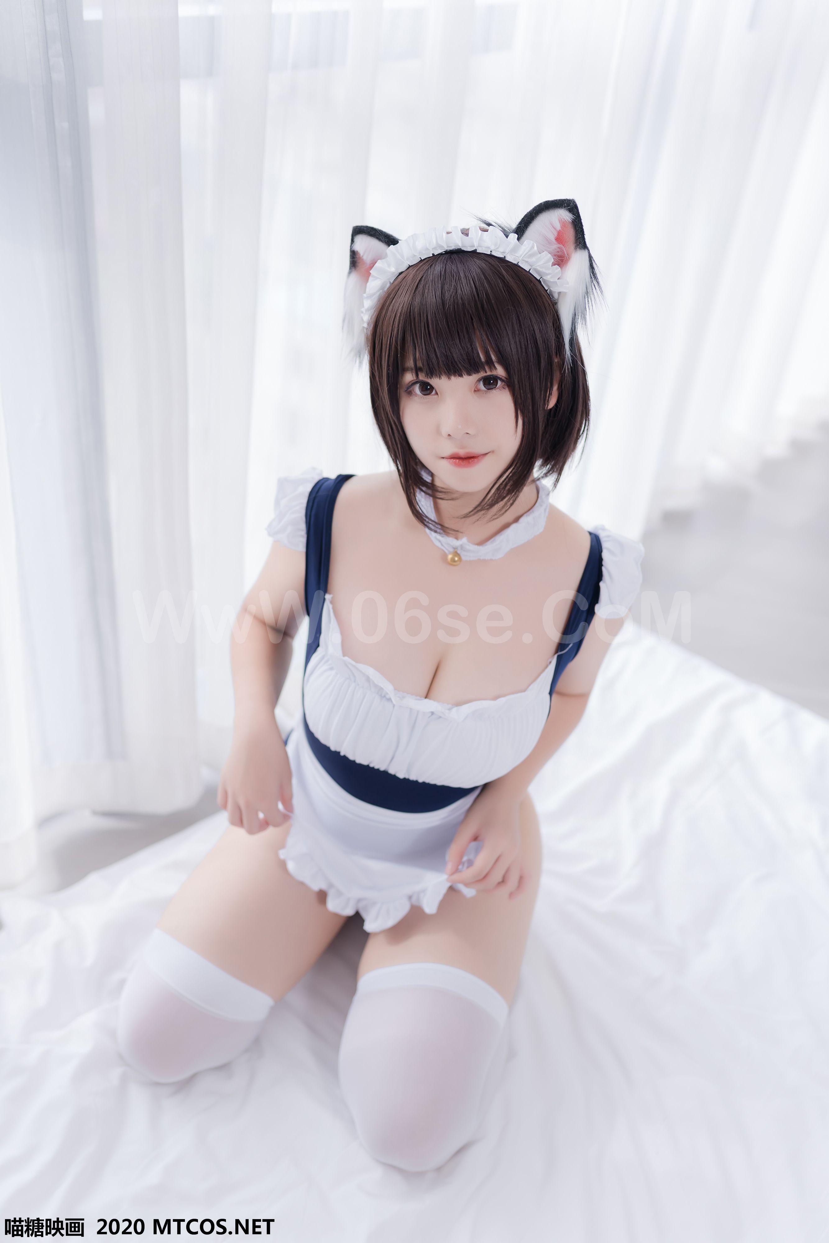 图片[24]-[MTCos] 喵糖映画 Vol.107 蜜汁猫裘 女仆兽耳娘-六色网
