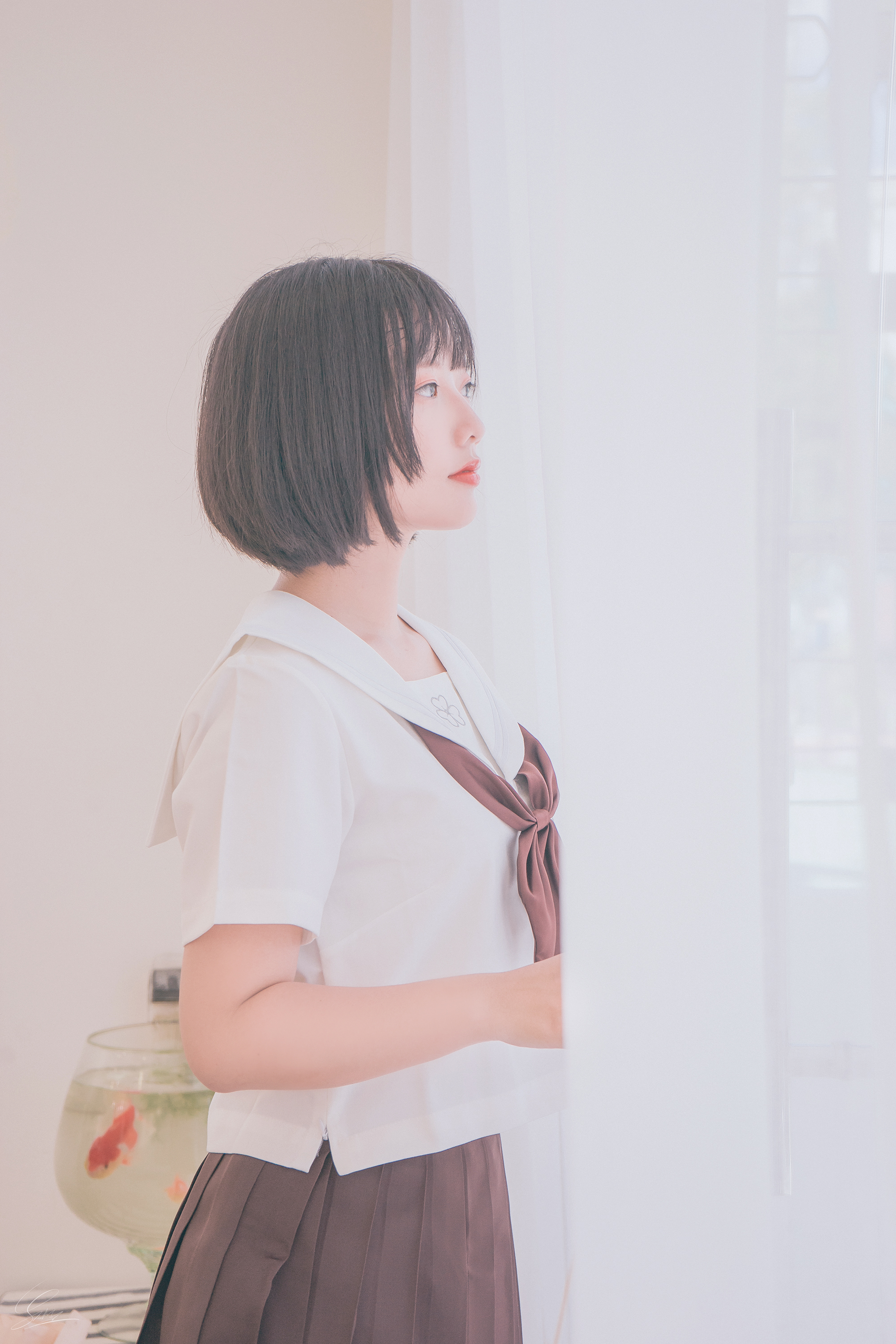 图片[18]-Messie Huang写真 NO.003 — Birthday Seifuku[20P62M]-六色网