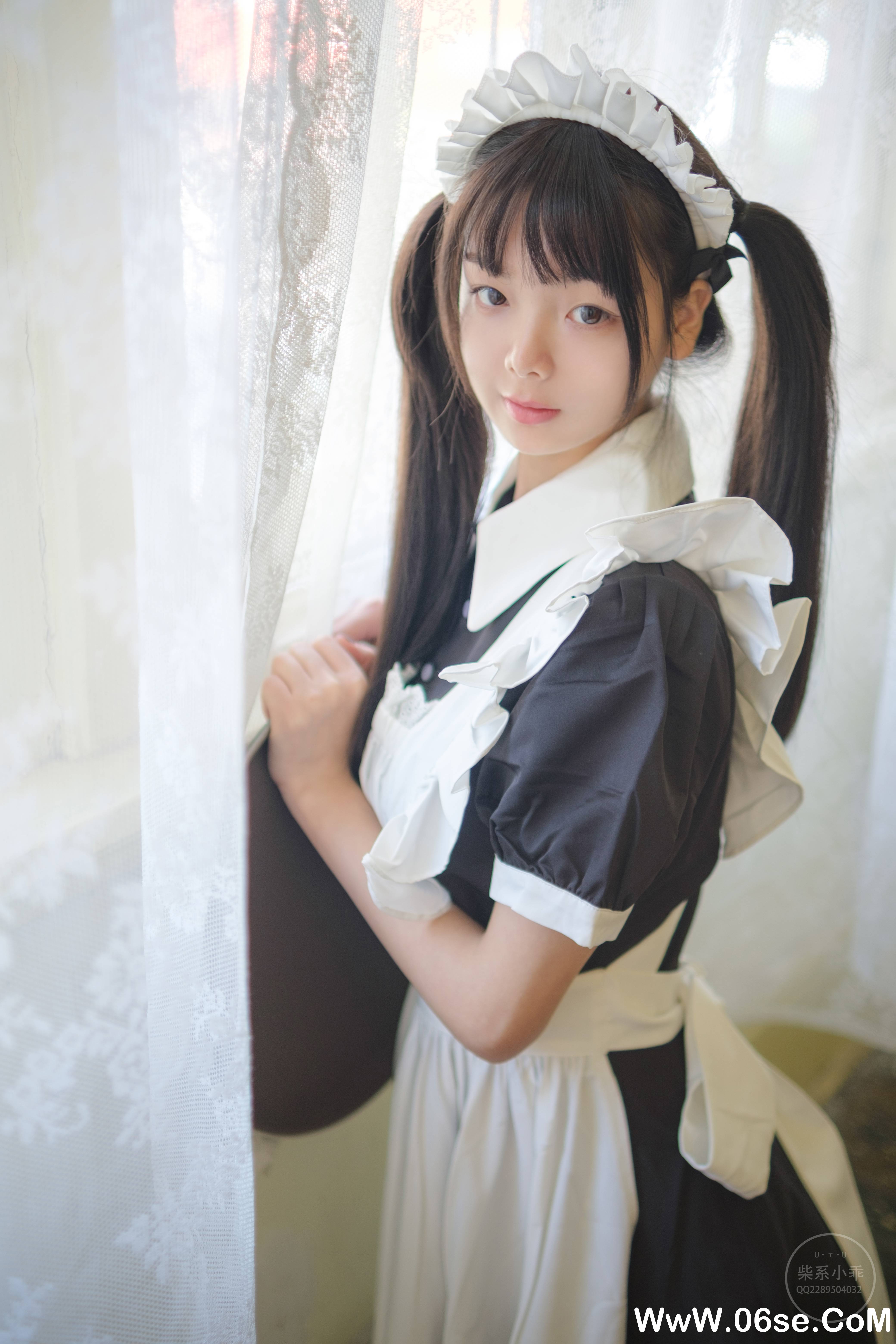 图片[68]-柴系小乖(稚乖画册) NO.004 — 夜夜白丝女仆[100P0.97G]-六色网