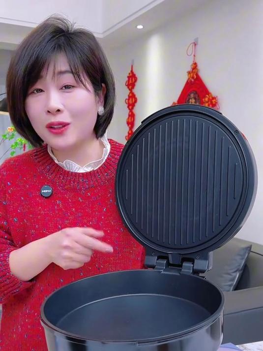 煎饼果子、手抓饼、烤肉串,电饼铛解锁多样美食,吃货必备!
