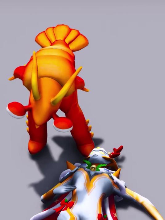 可恶的龙虾怪！