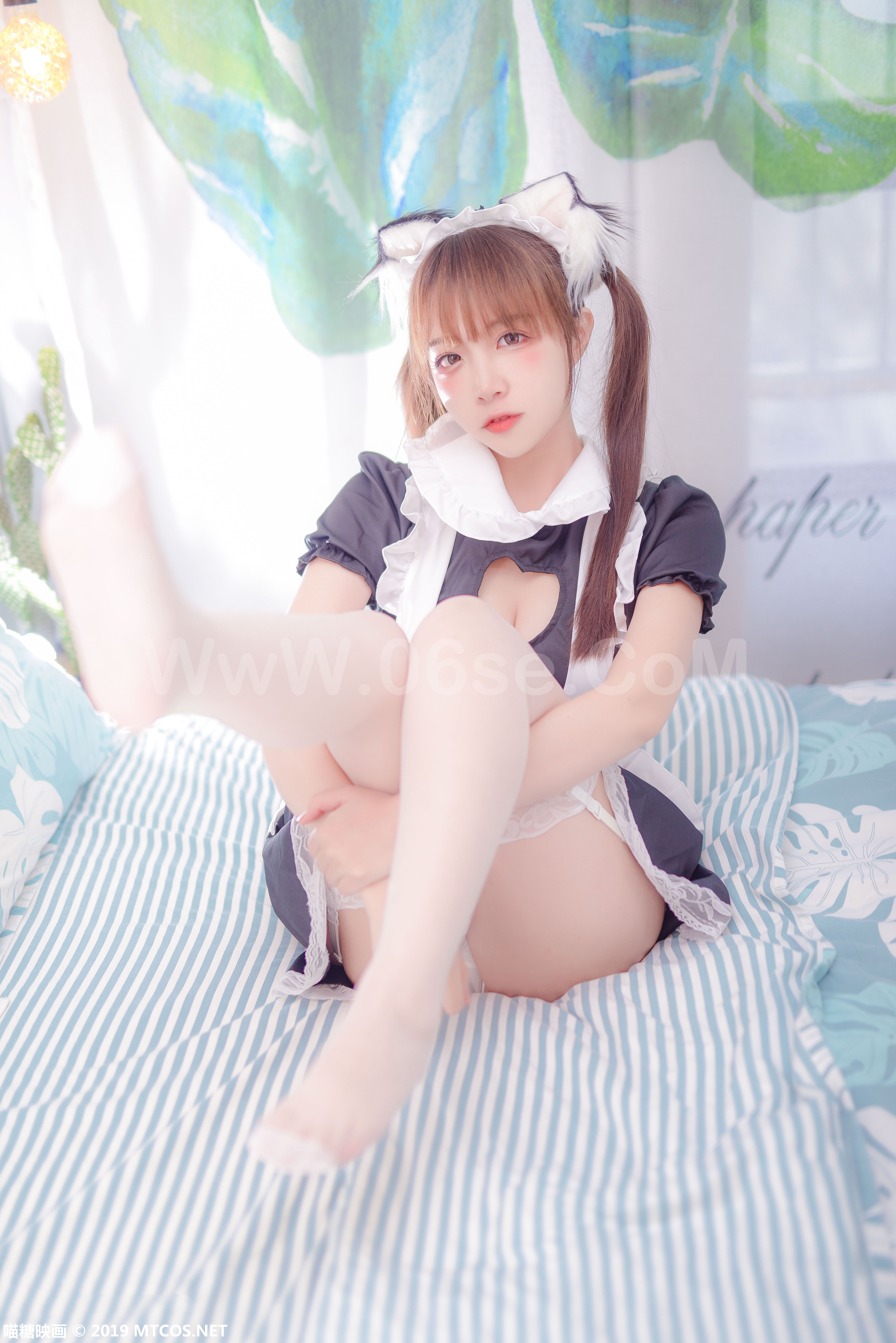图片[12]-[MTCos] 喵糖映画 Vol.049 二佐Nisa 猫耳女仆-六色网
