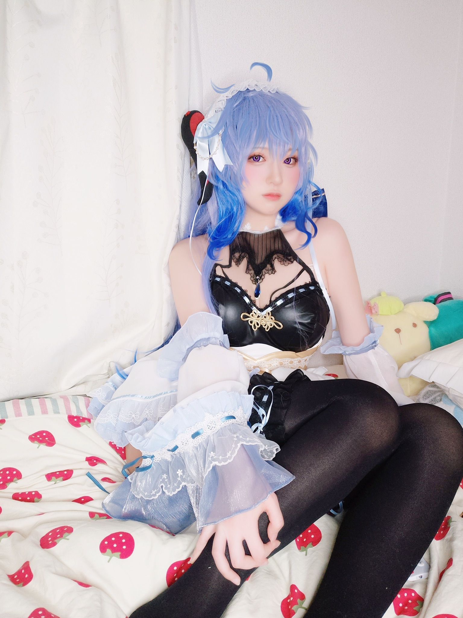 图片[27]-Yuki亭 NO.001 — 甘雨メイド [34P50M]-六色网