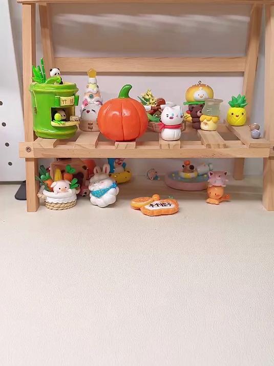 用废弃粘土做了汉堡吧唧托和薯条相框～|石塑粘土教程