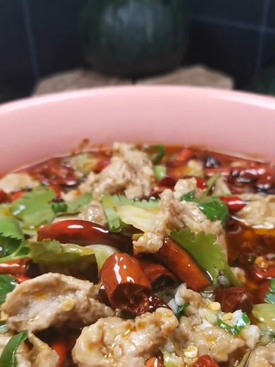 水煮肉片 麻辣鲜香做法