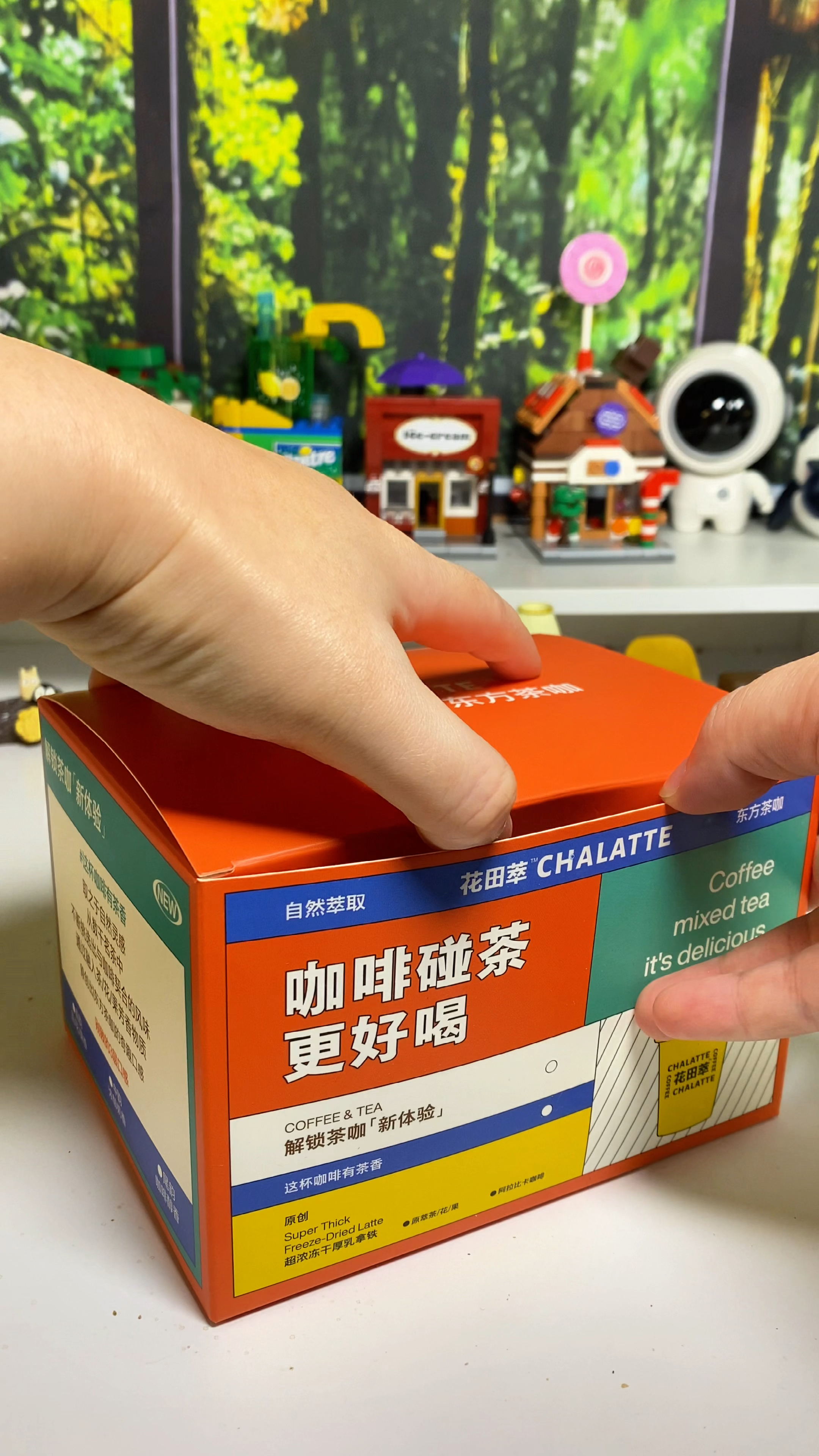 每天一咖啡,今天是咖啡+奶茶,在家也可以喝到玫瑰拿铁,太赞了#咖啡推荐