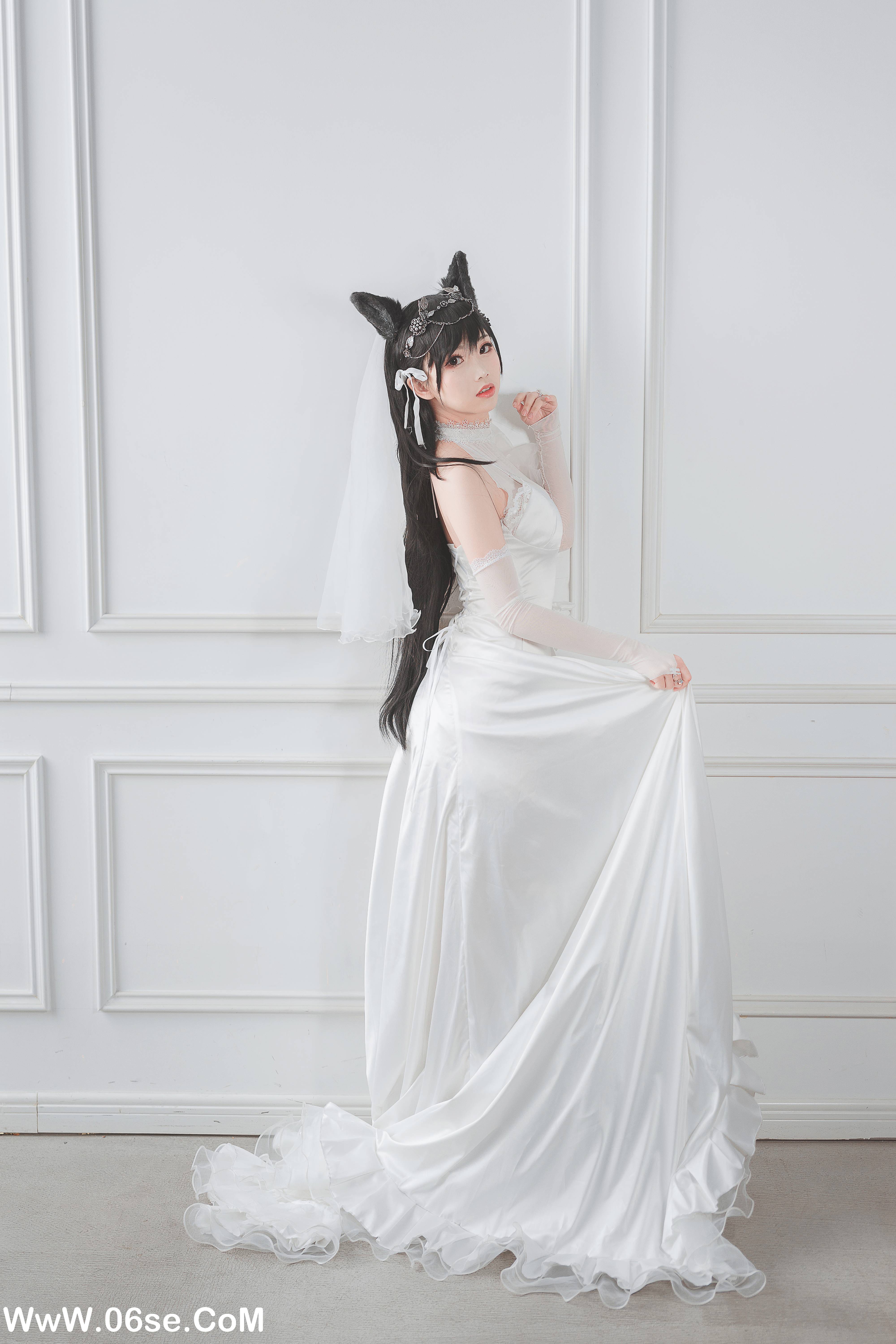 图片[26]-Coser面饼仙儿 NO.052 – 爱宕花嫁 [29P247M]-六色网
