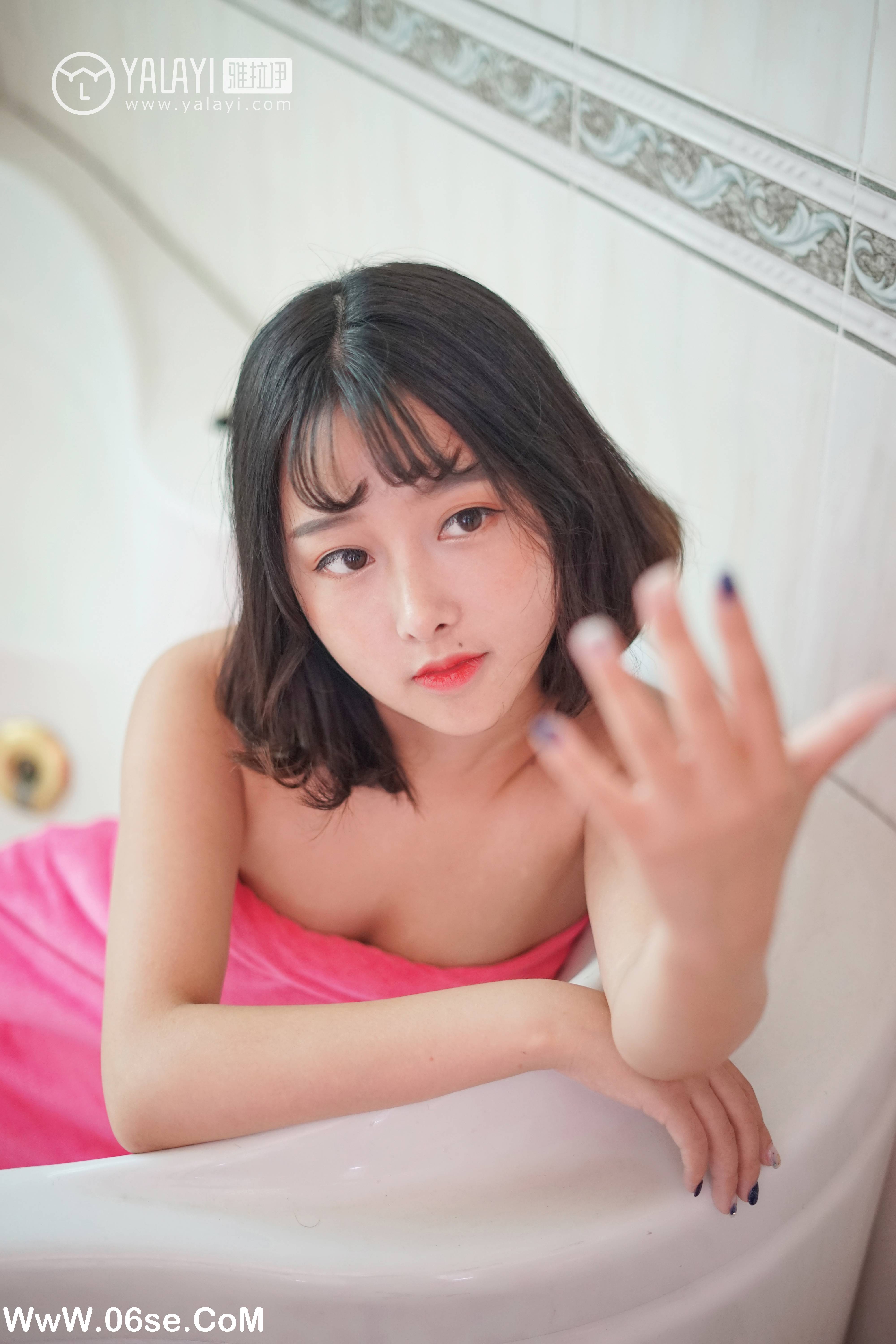 图片[39]-[YALAYI雅拉伊] NO.025 醉在红酒杯里 王小淼-六色网