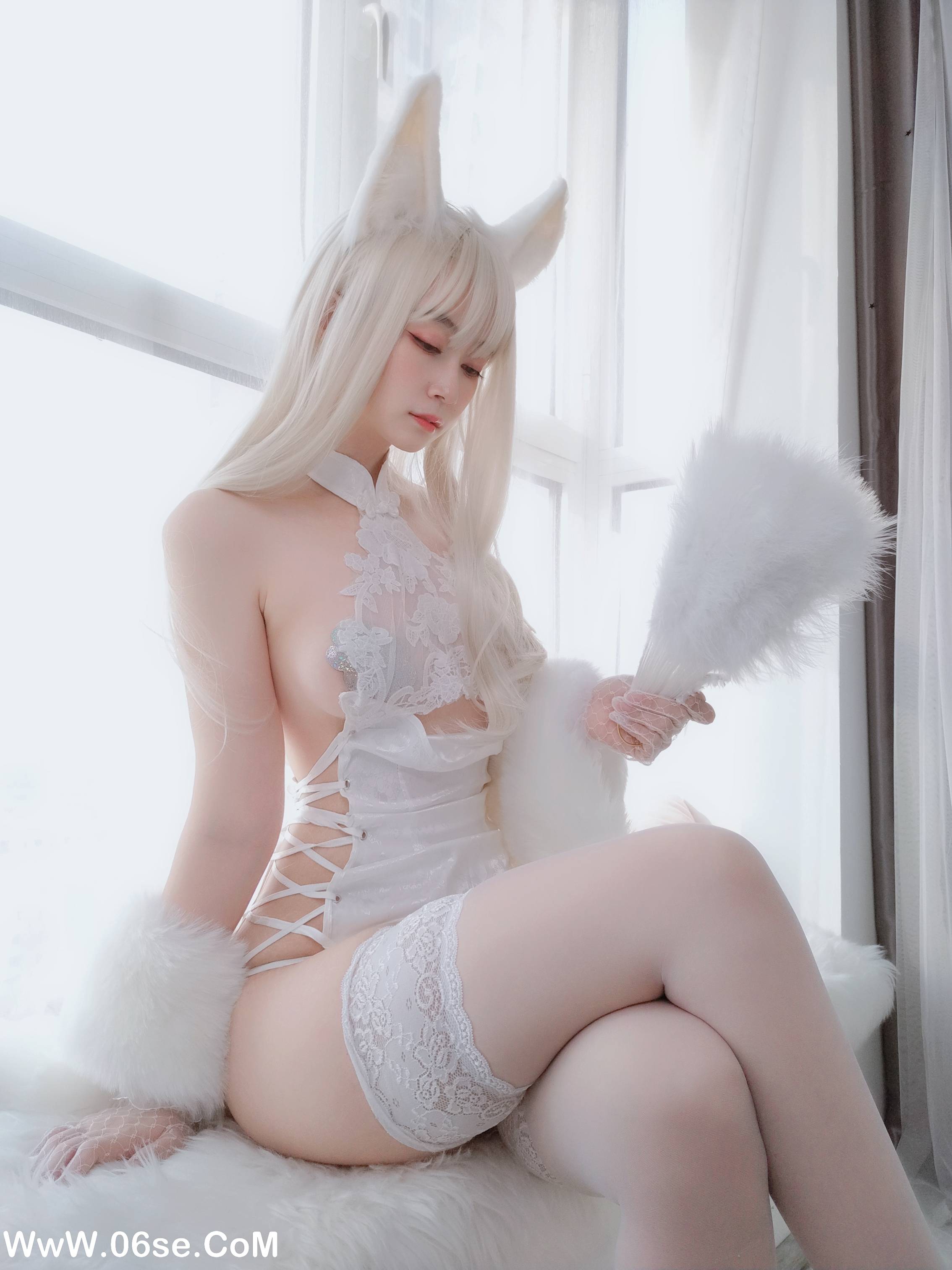 图片[11]-Coser小姐姐白银 NO.054 – 白兔[101P+6V683M]-六色网