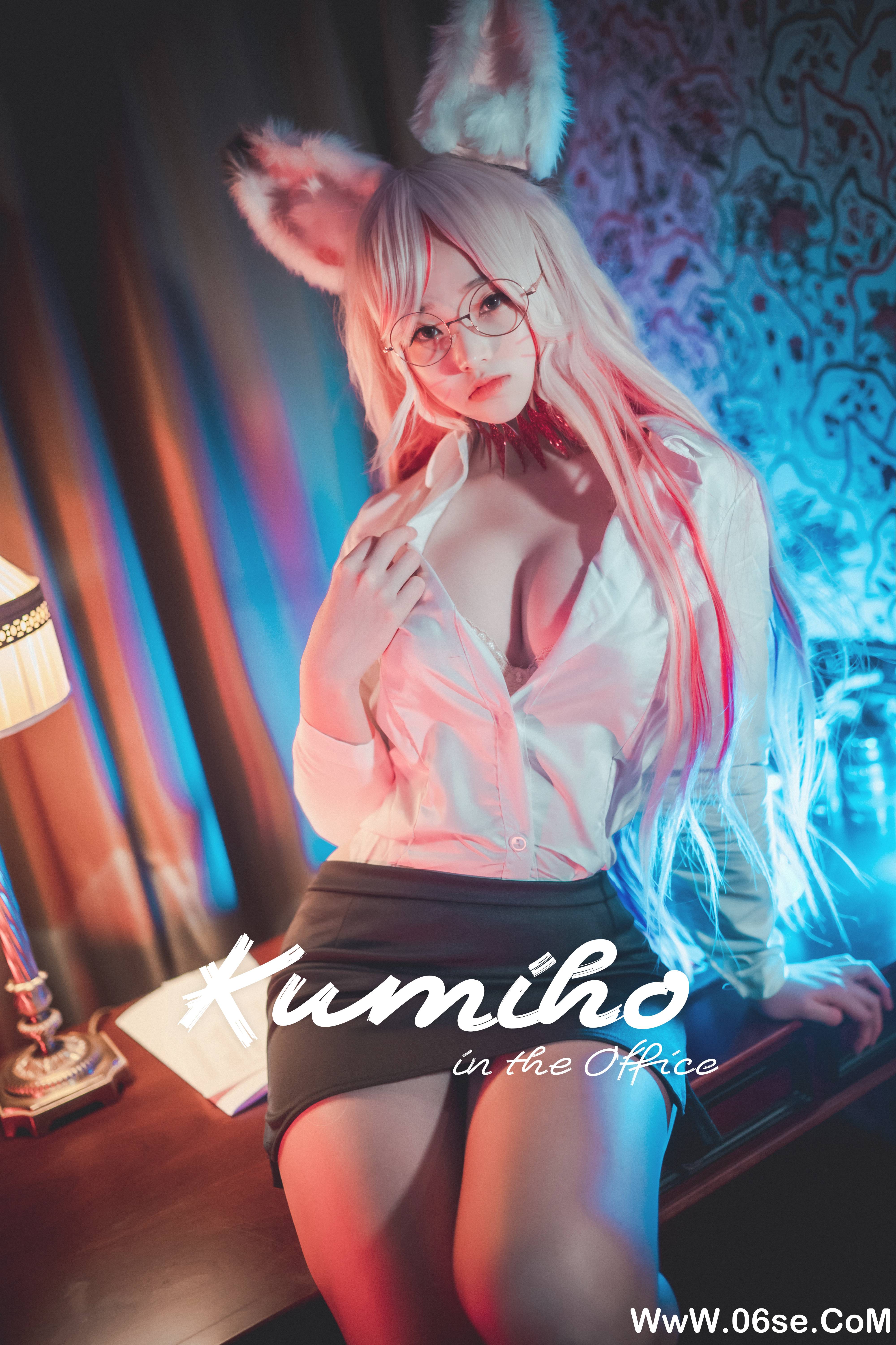 图片[2]-DJAWA – NO.023 Kumiho in the Office [58P728M]-六色网