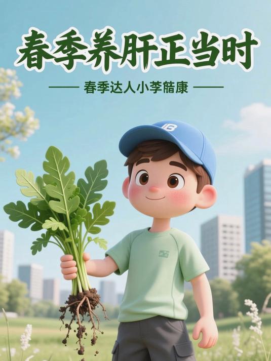 春季挖荠菜，包饺子享健康