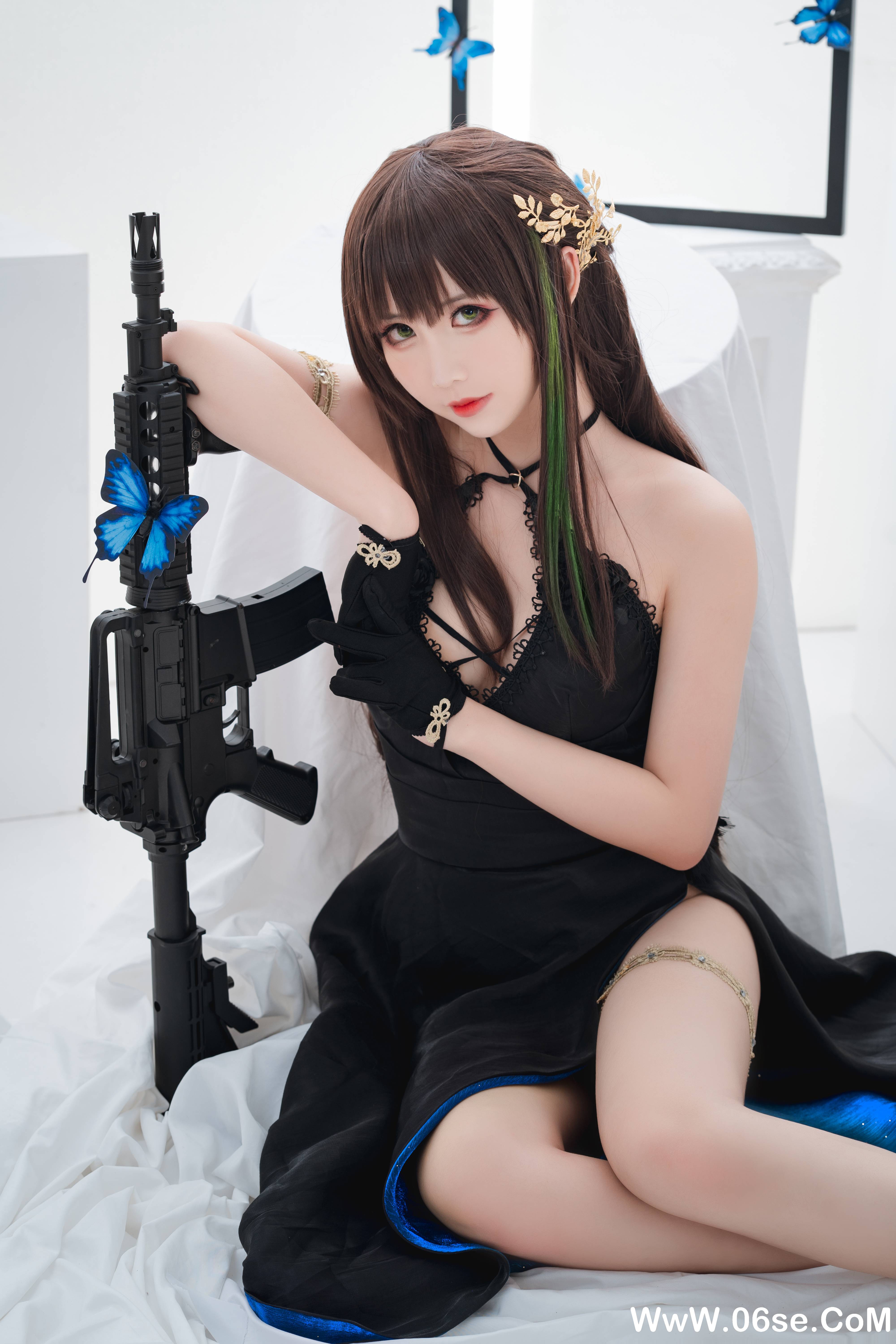 图片[18]-Coser面饼仙儿 NO.074 – M4A1[21P155M]-六色网