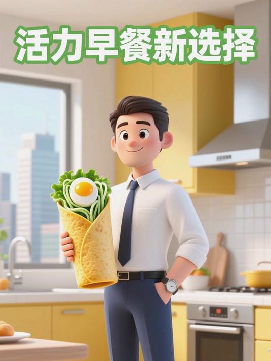 鸡蛋蔬菜卷,低热量高营养早餐