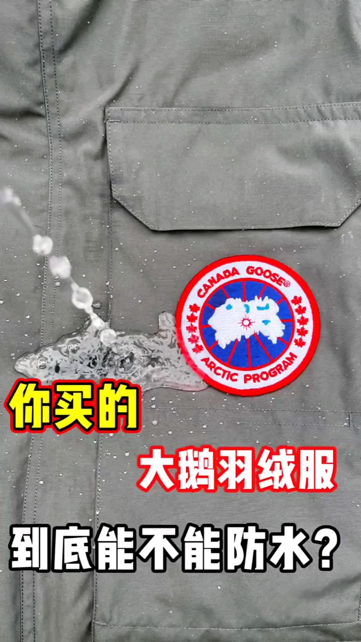 加拿大鹅羽绒服开箱测评