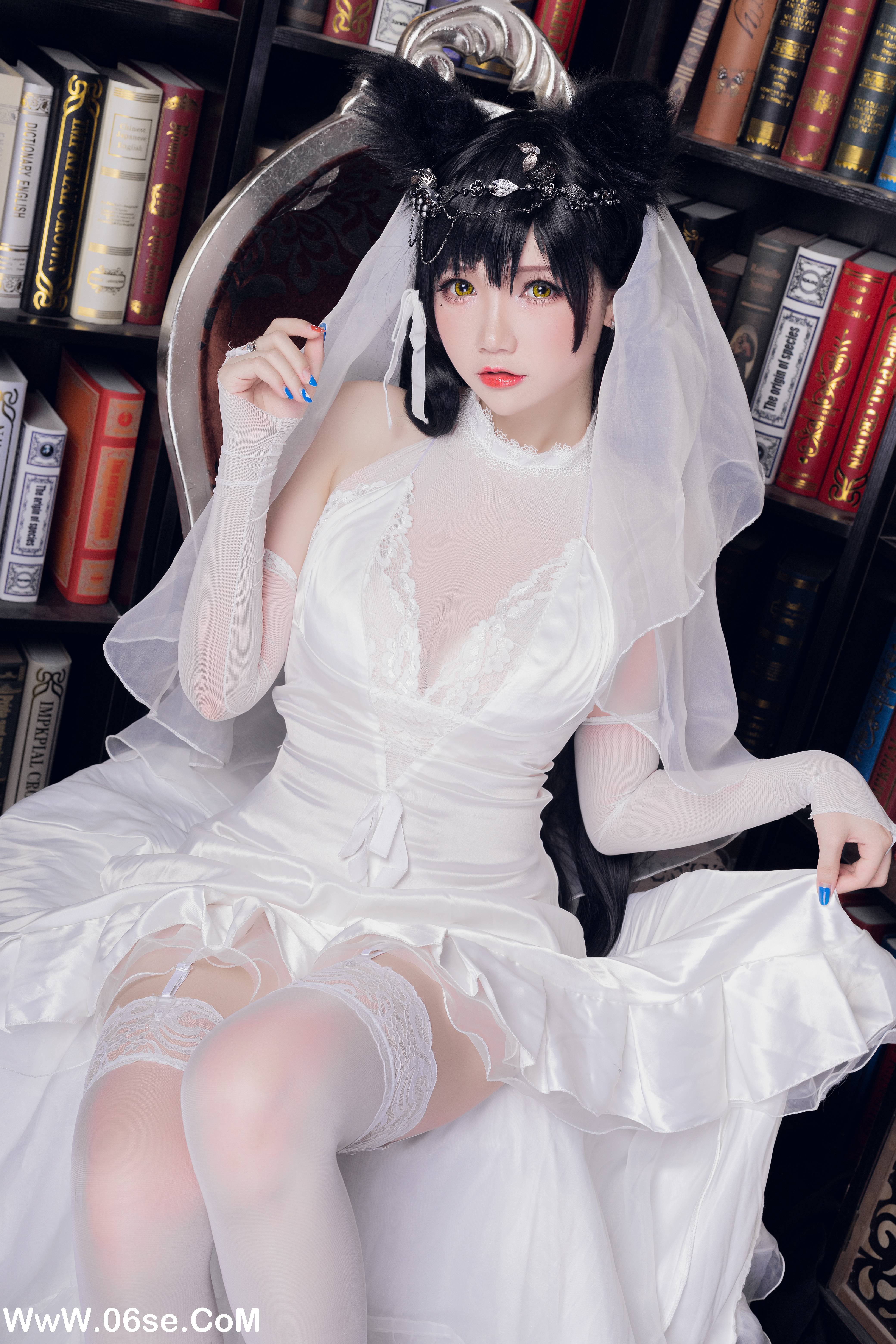 图片[3]-雪晴 – NO.026 爱宕花嫁[18P157M]-六色网