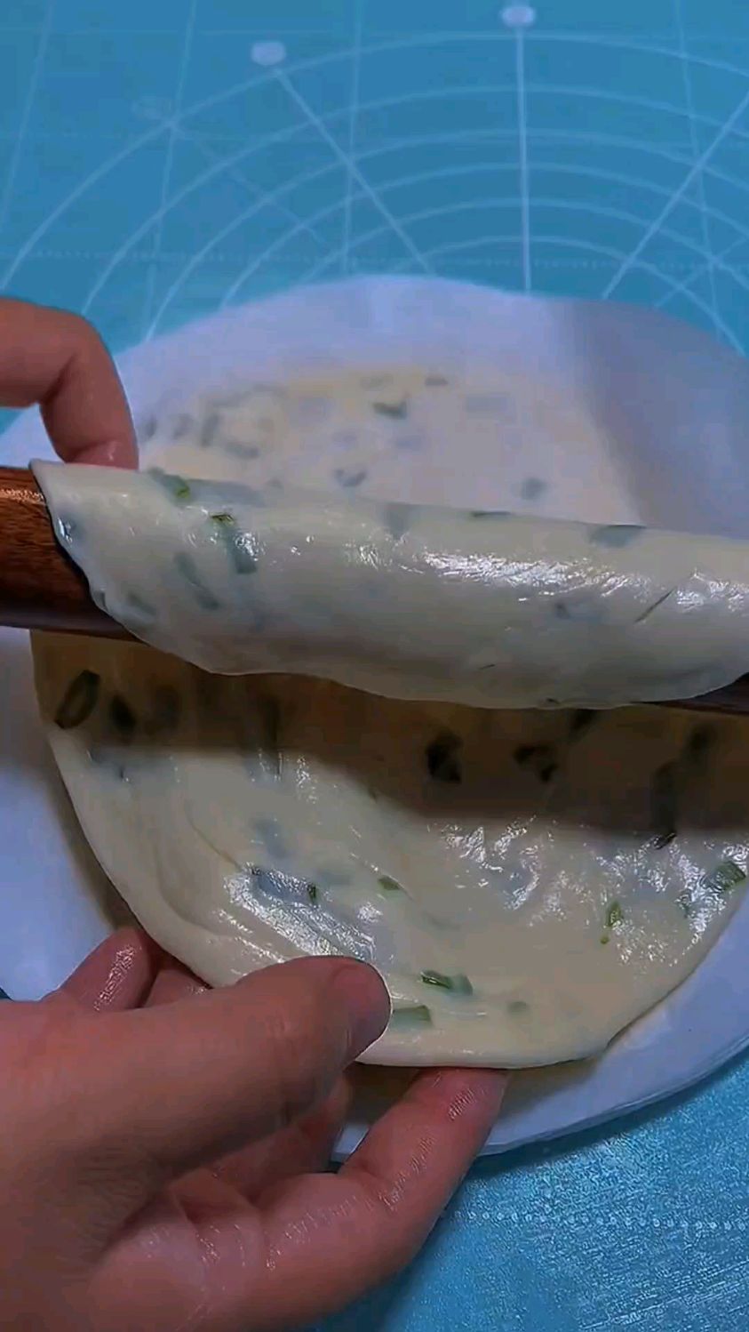 想吃手抓饼,自己在家做,做一次可以吃半年