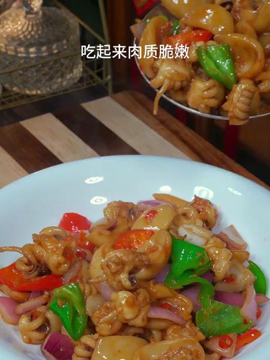 女儿每次周末回来都要我做蒜香墨鱼仔