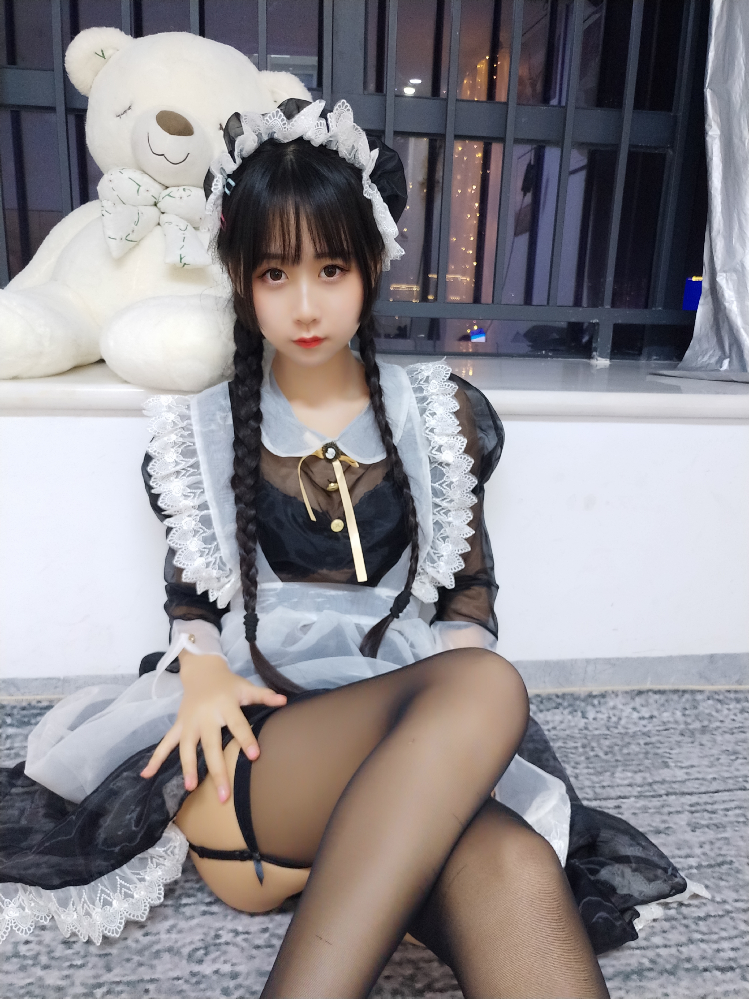 图片[15]-萌芽儿o0 NO.004 透明女仆自拍 [24P90M]-六色网