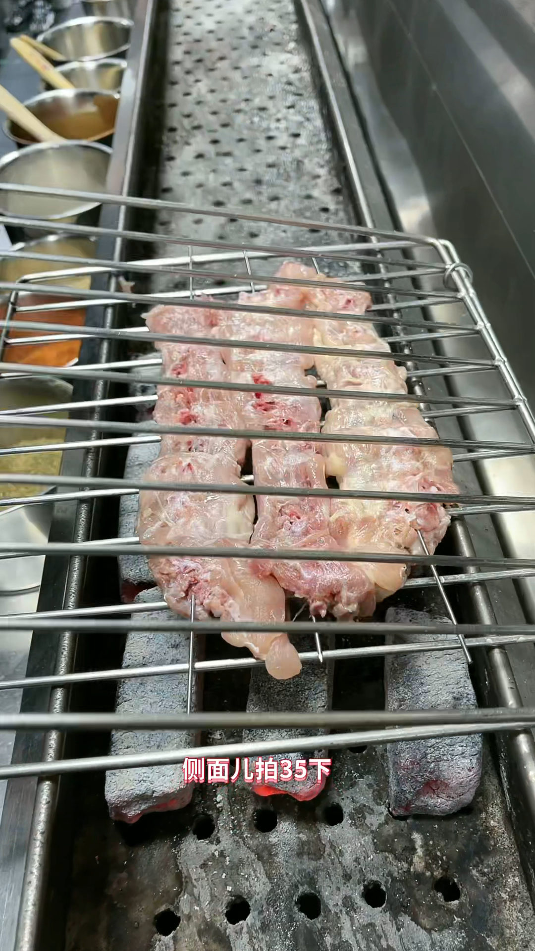 烧烤教程烤鸡脖