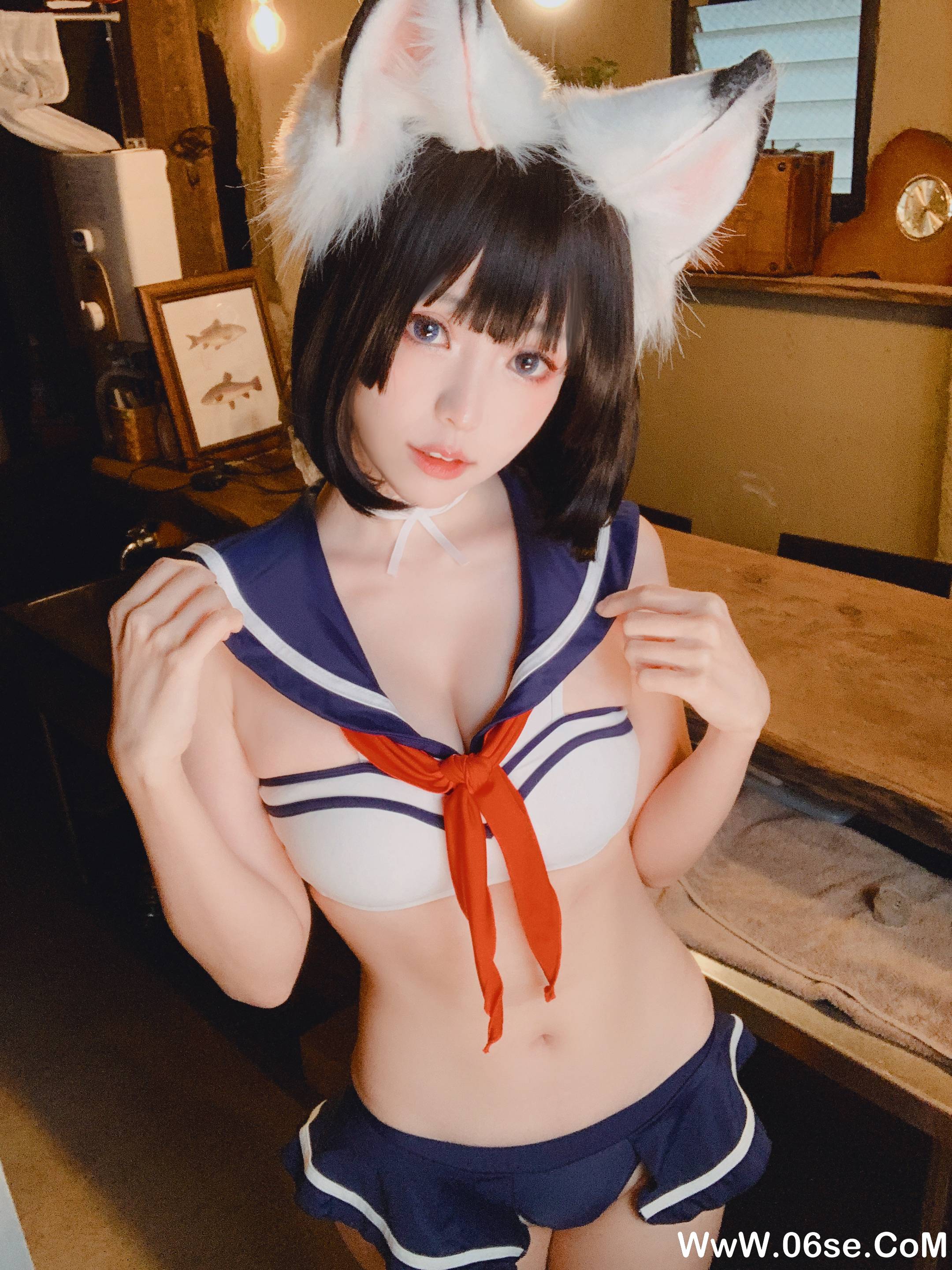 图片[26]-Ely_eee(ElyEE子) NO.041 — 獸耳居酒屋 [31P59M]-六色网
