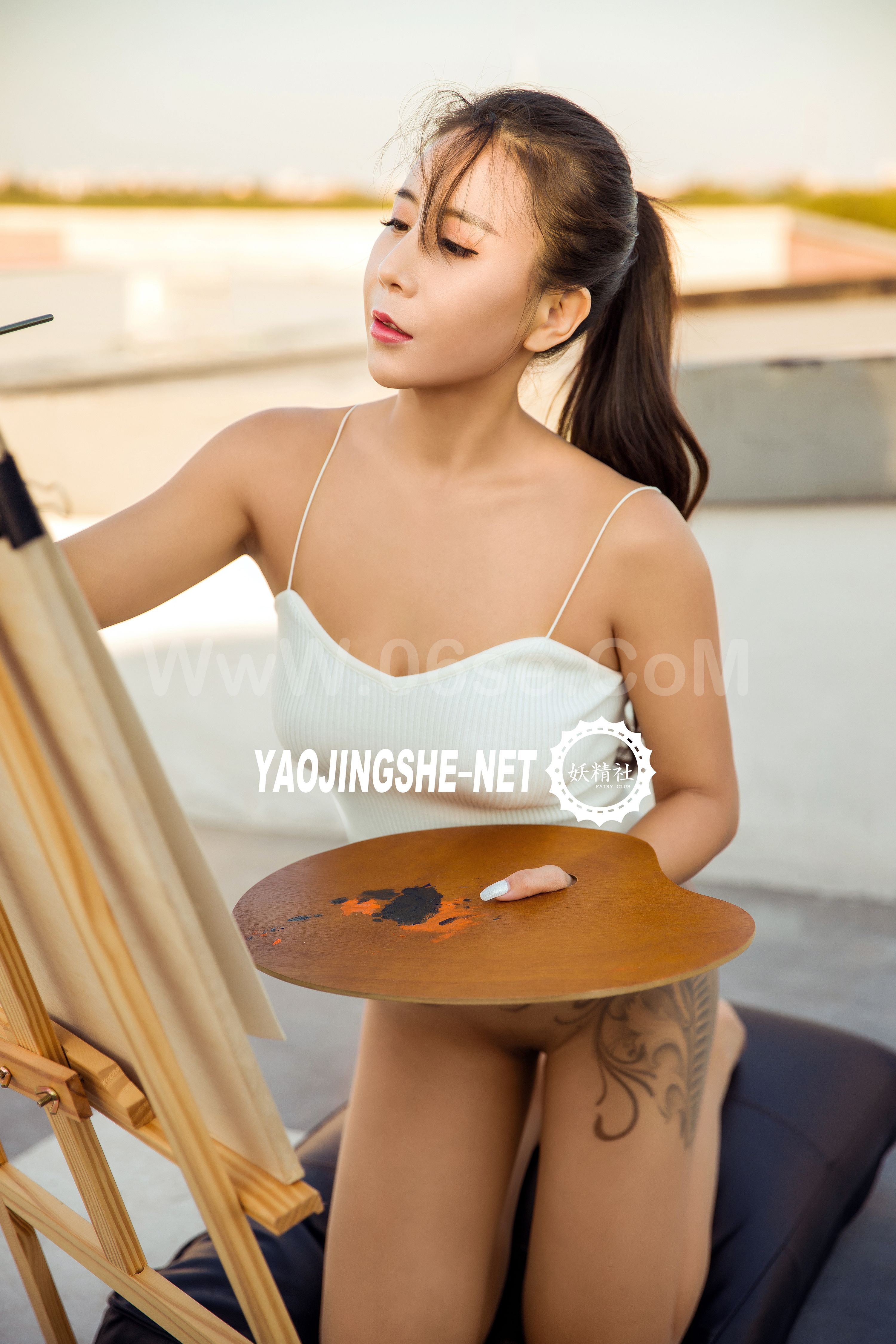 图片[21]-[YaoJingShe 妖精社] 2019.09.25 V1904 紫嫣 《舞蹈家》[36+1P270M]-六色网