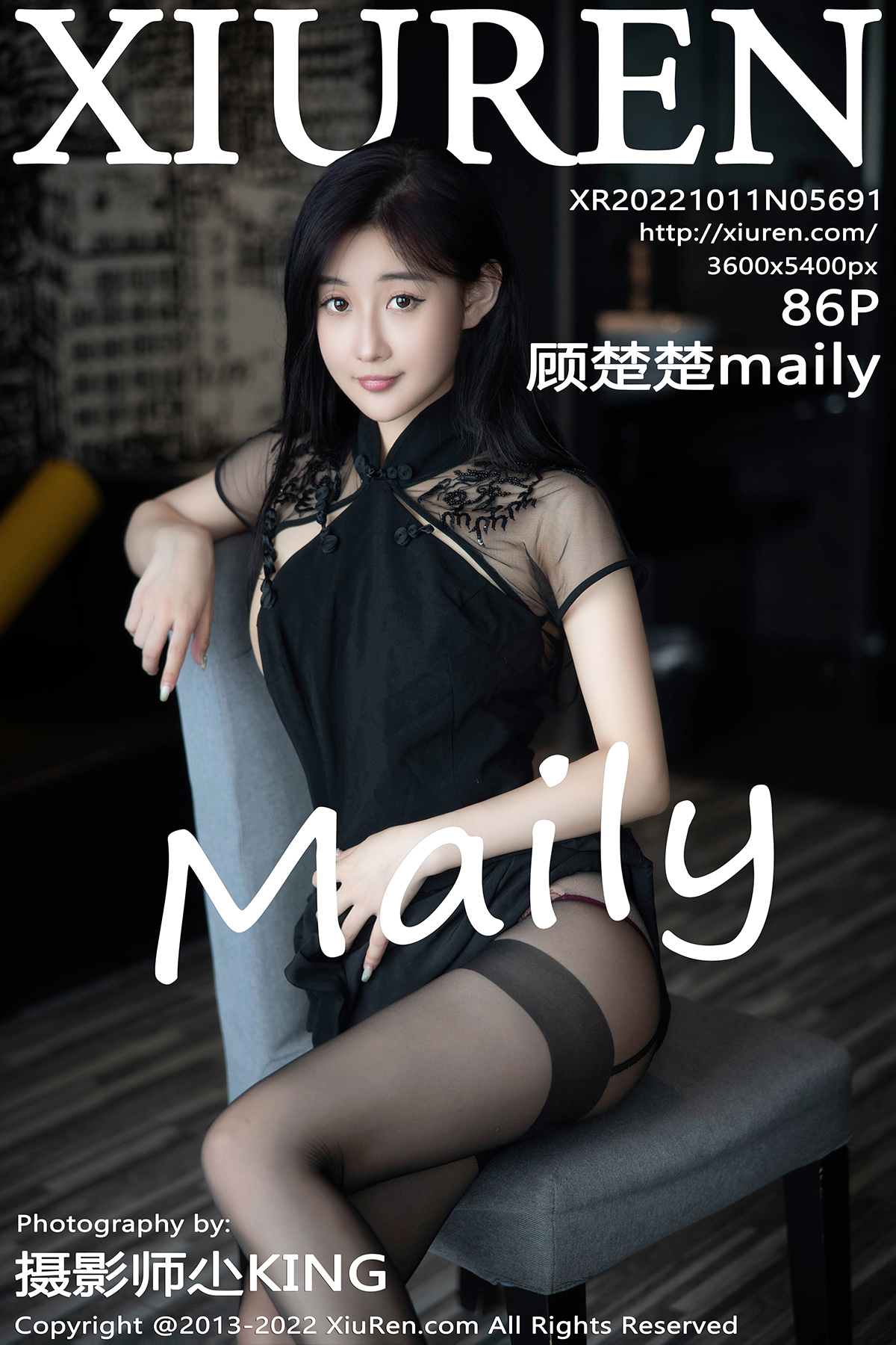 【XiuRen秀人网】2022.10.11 Vol.5691 顧楚楚maily【86P】-六色网