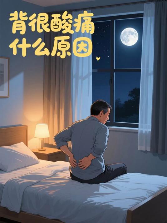 背很酸痛什么原因 #健康扬帆季#
