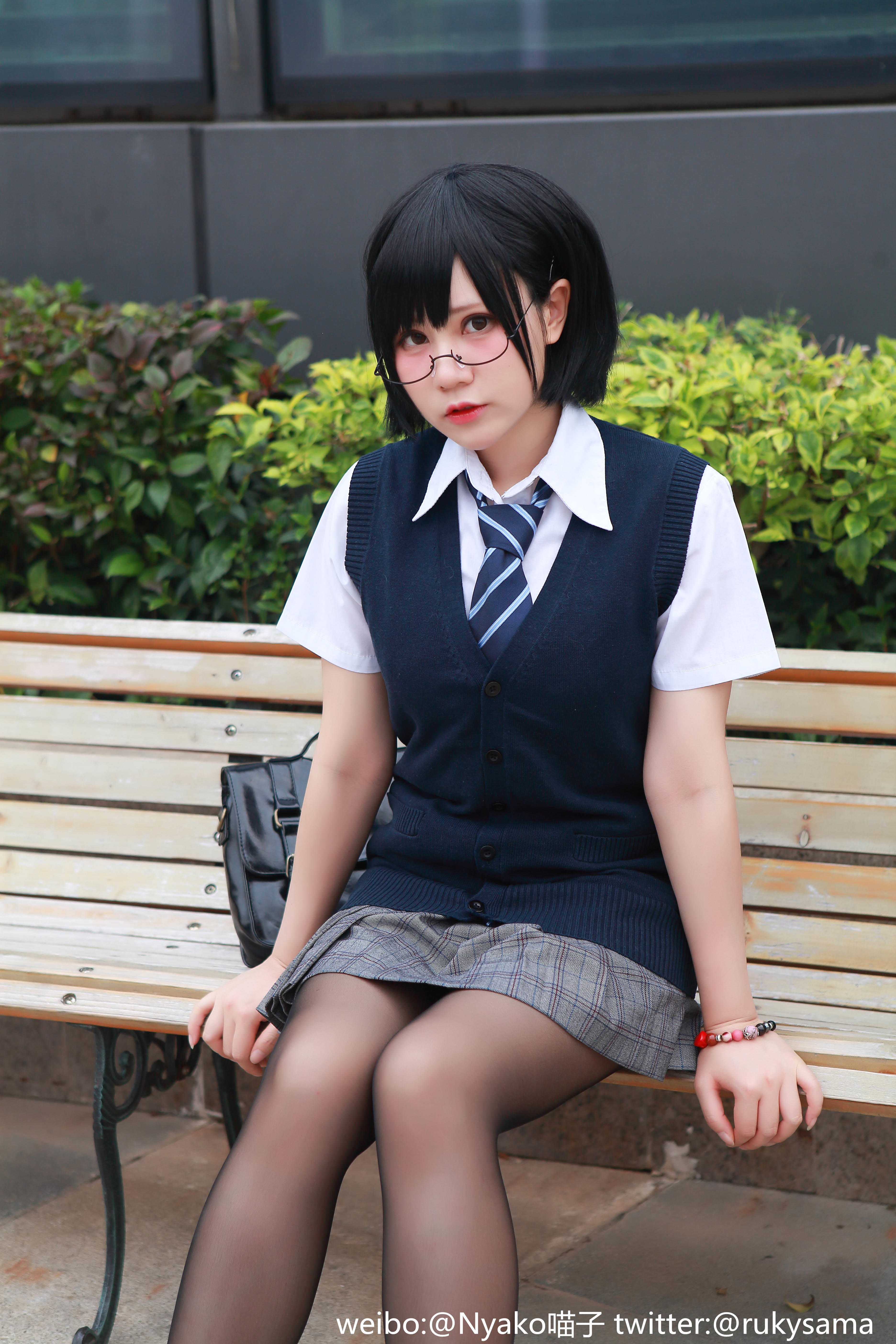 图片[49]-Nyako喵子 NO.001 – 高中生02[80P163M]-六色网