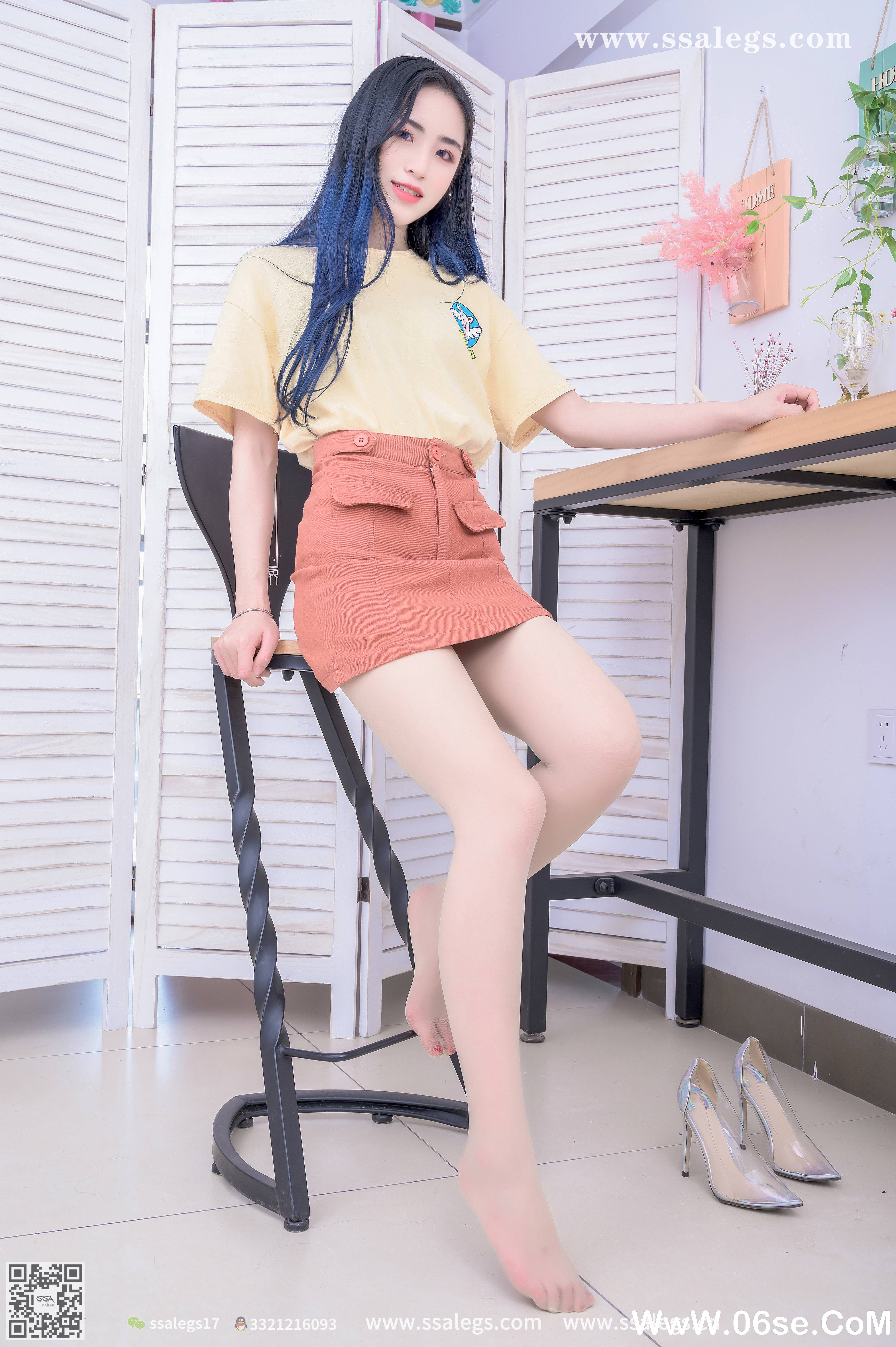 图片[108]-[SSA丝社] NO.355 茵茵第一次见面请多多关照[137P1.13G]-六色网
