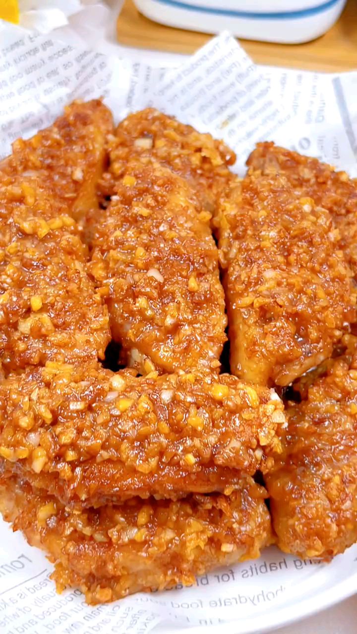孩子们爱吃的蜂蜜脆皮鸡翅