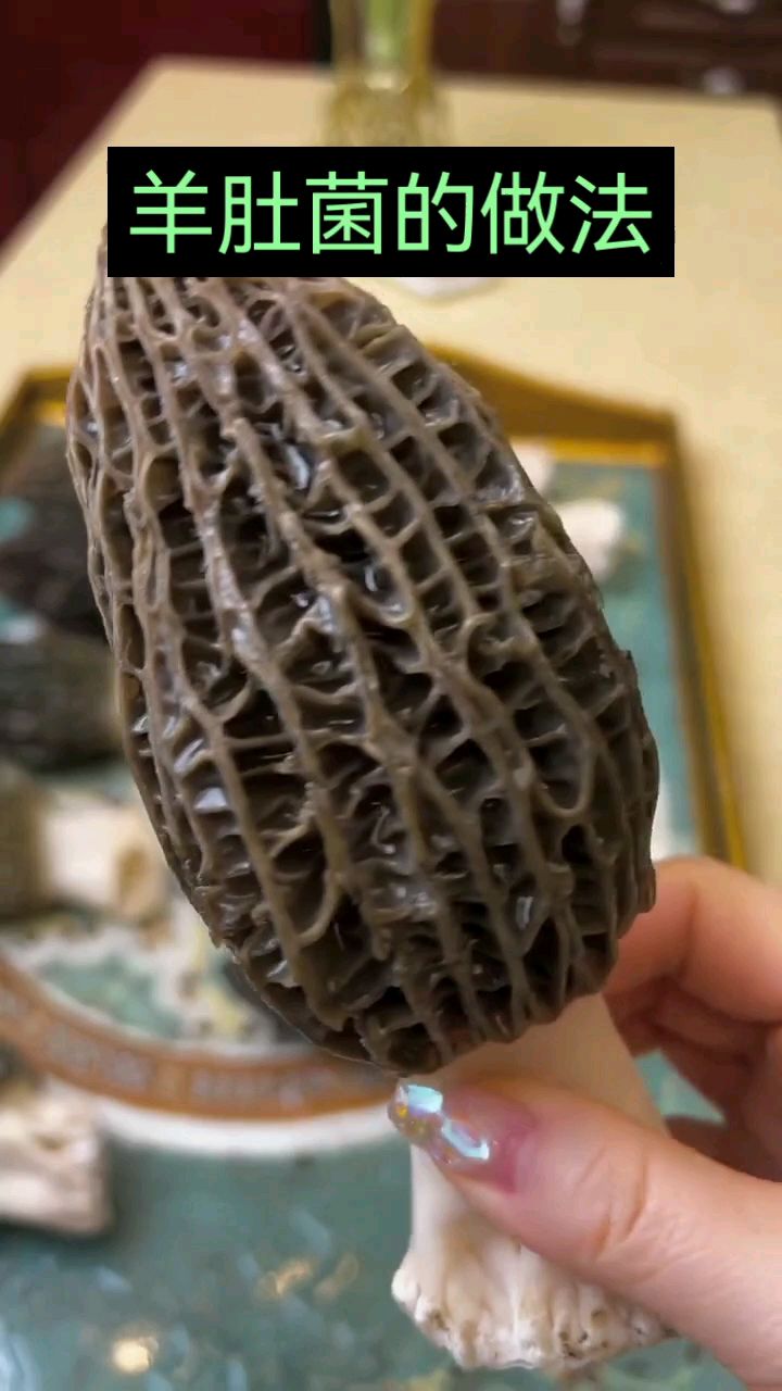 羊肚菌的高级吃法来喽,有条件的你一定要尝尝他的美味