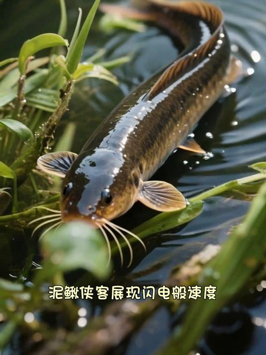 池塘蝌蚪 VS 水底泥鳅，水草觅食赛