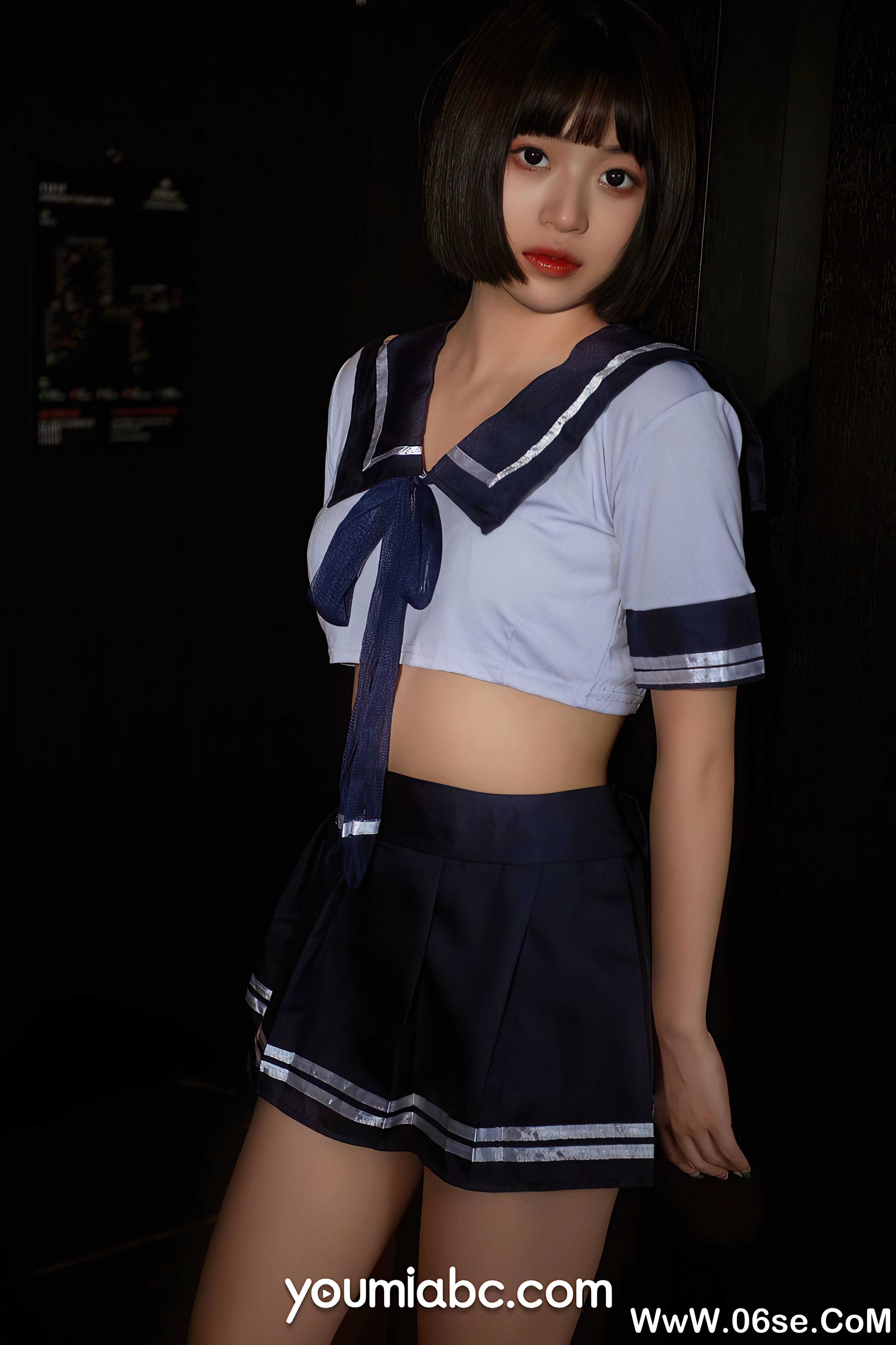 图片[7]-[YouMi尤蜜] 2021.07.19 放学等我 萌萌[27+1P435M]-六色网