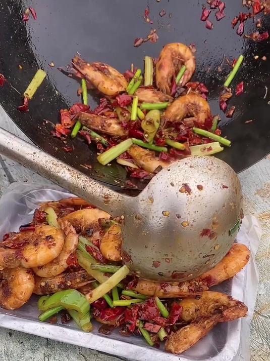 香辣青岛大虾,吃虾还得是青岛!