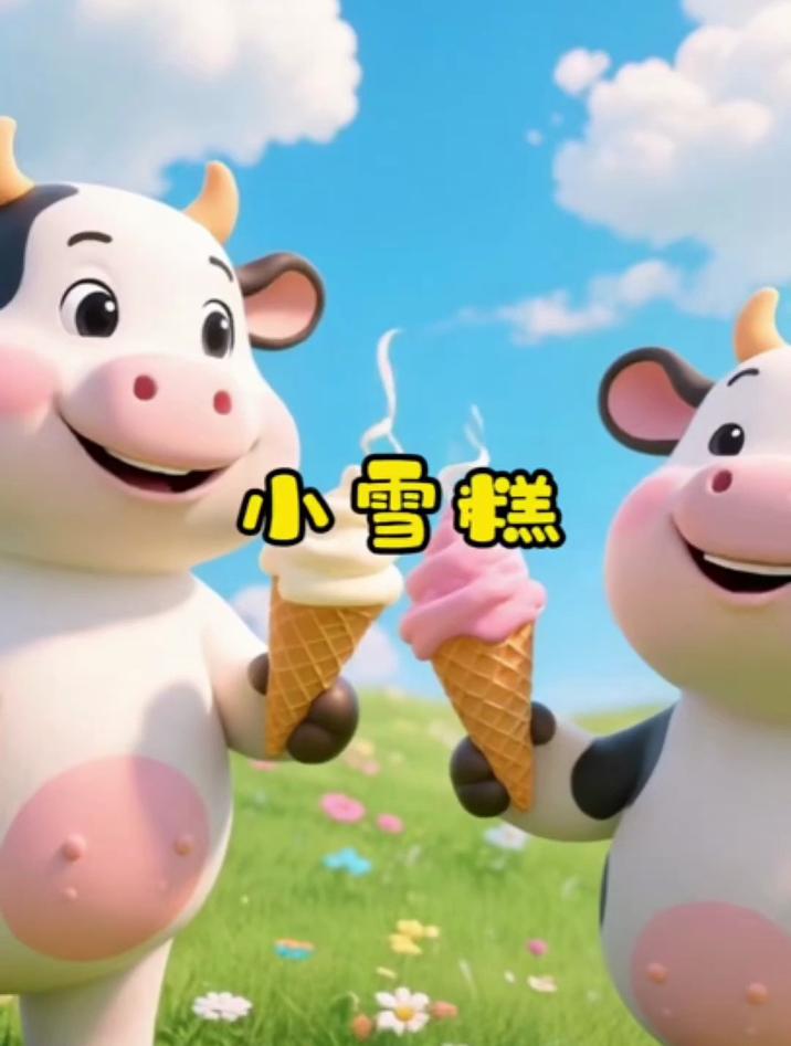 0-9岁早教启蒙儿歌《小雪糕》