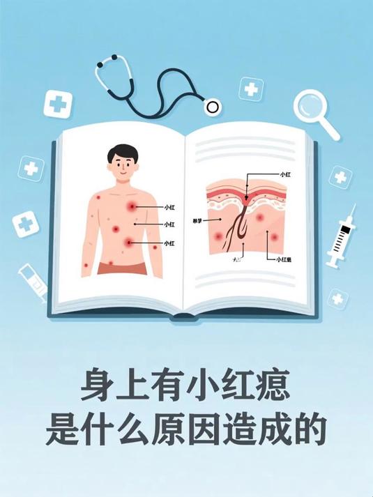 身上有小红痣是什么原因造成的 #健康扬帆季#
