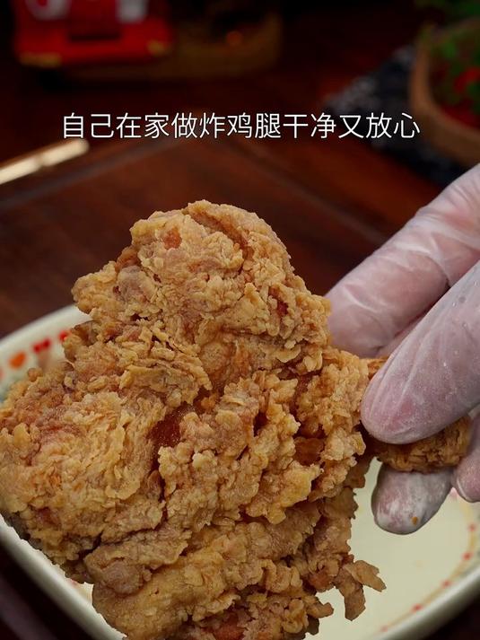 孩子爱吃的香酥炸鸡腿