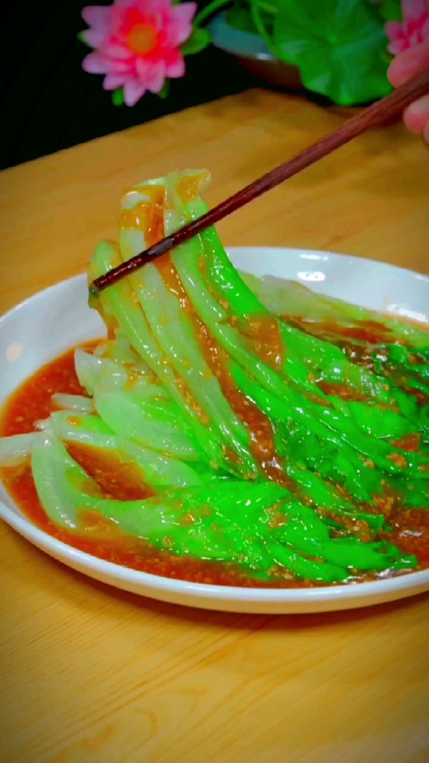 家常耗油生菜