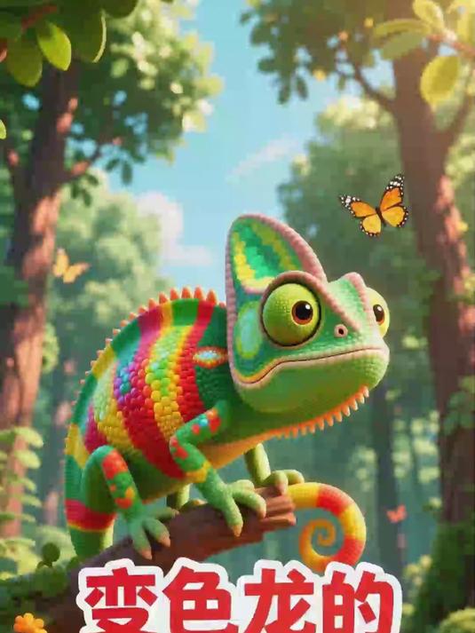 变色龙皮肤变色的奥秘