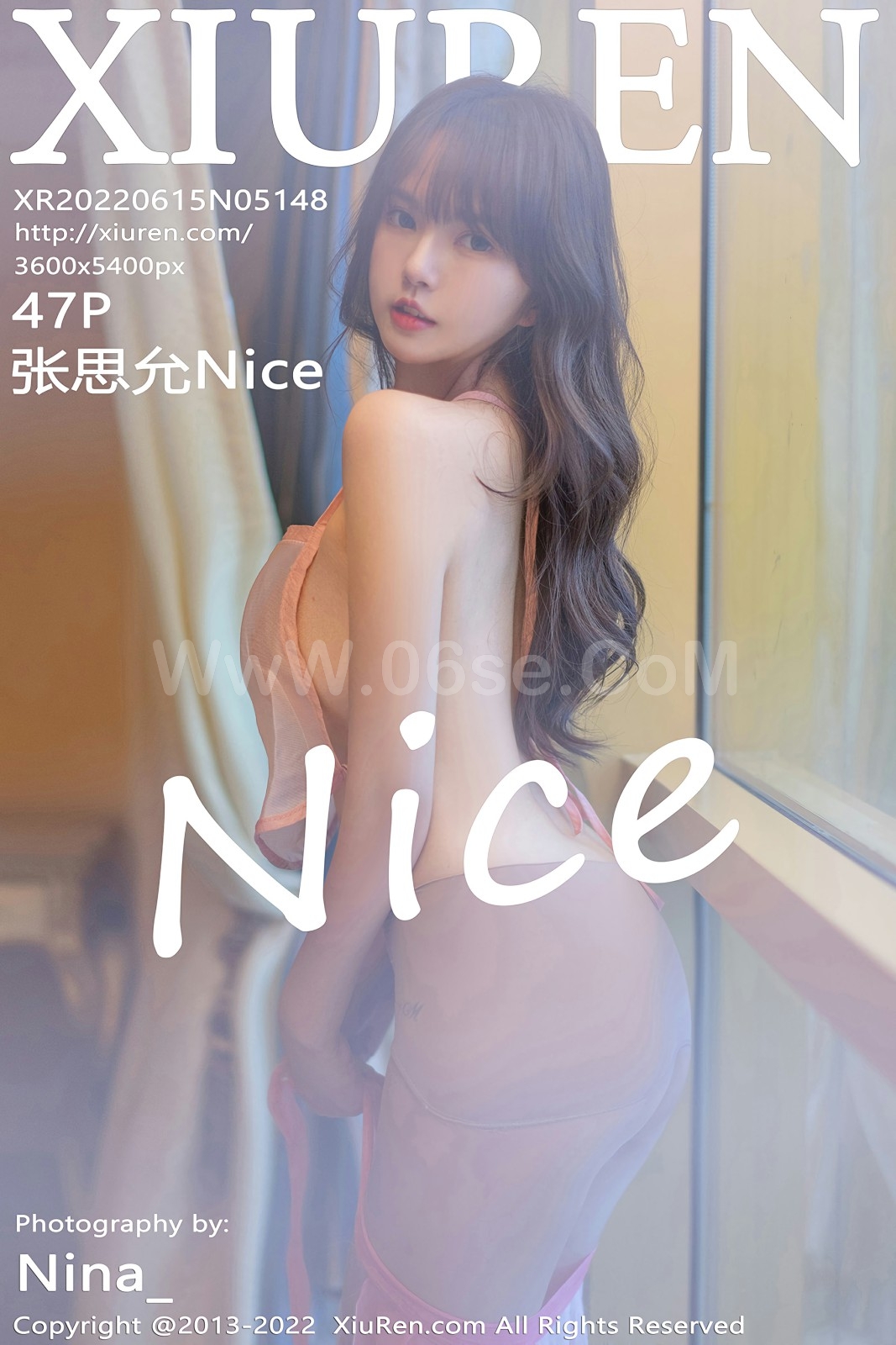 [XiuRen秀人网] 2022.06.15 No.5148 张思允Nice-六色网