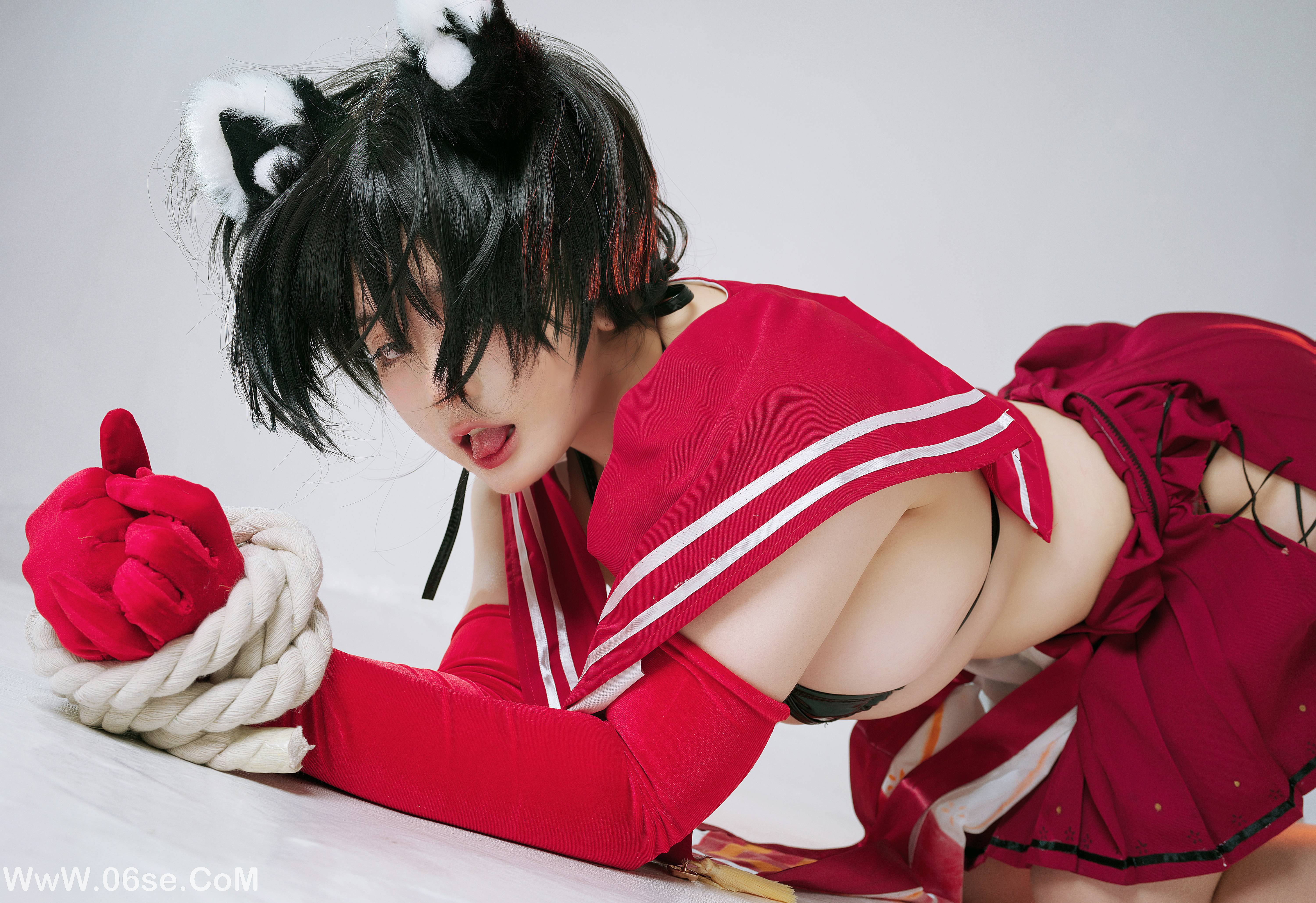 图片[34]-NinJa阿寨寨 NO.009 椿[34P401M]-六色网