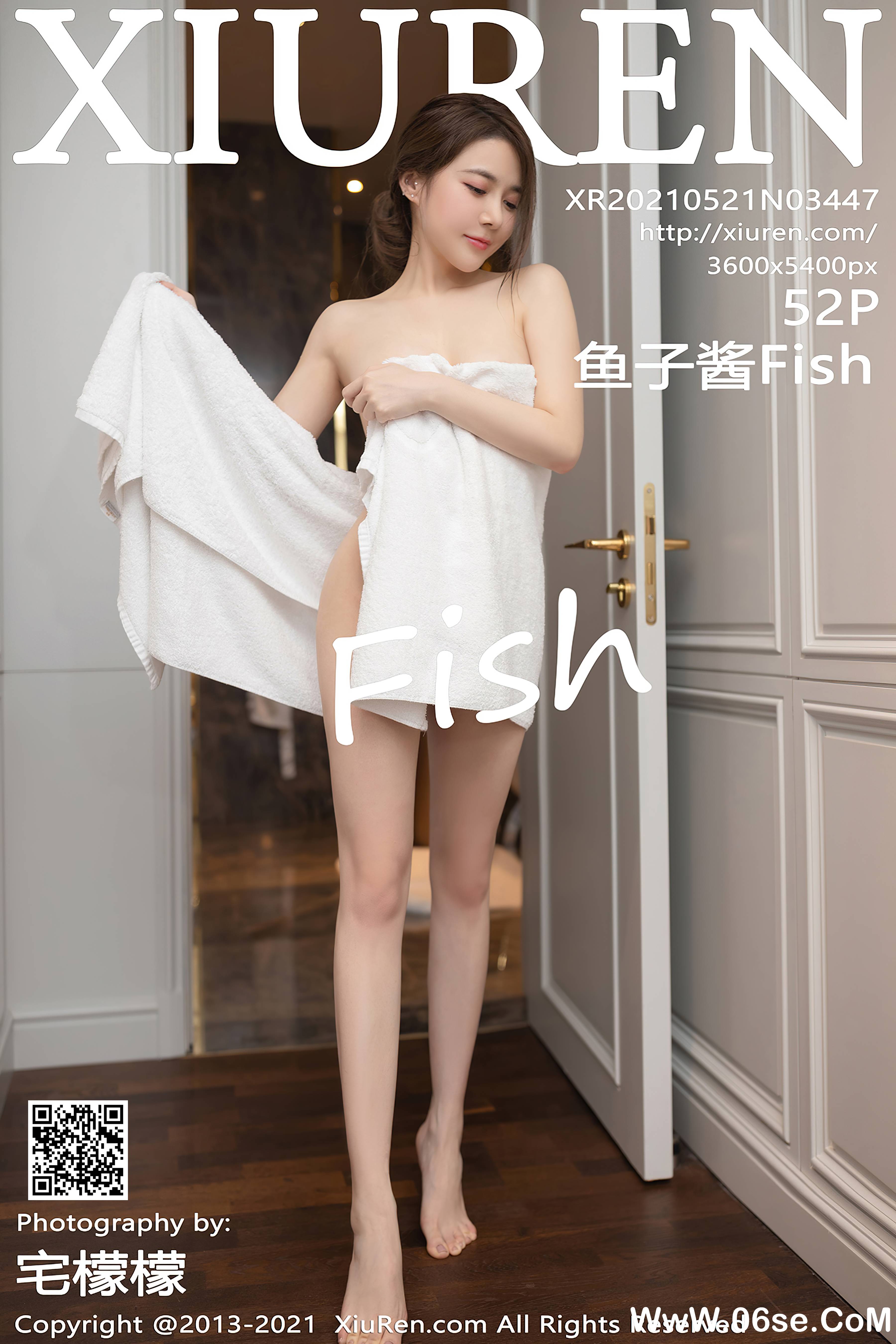 [XIUREN秀人网] 2021.05.21 NO.3447 鱼子酱Fish[52+1P456M]-六色网
