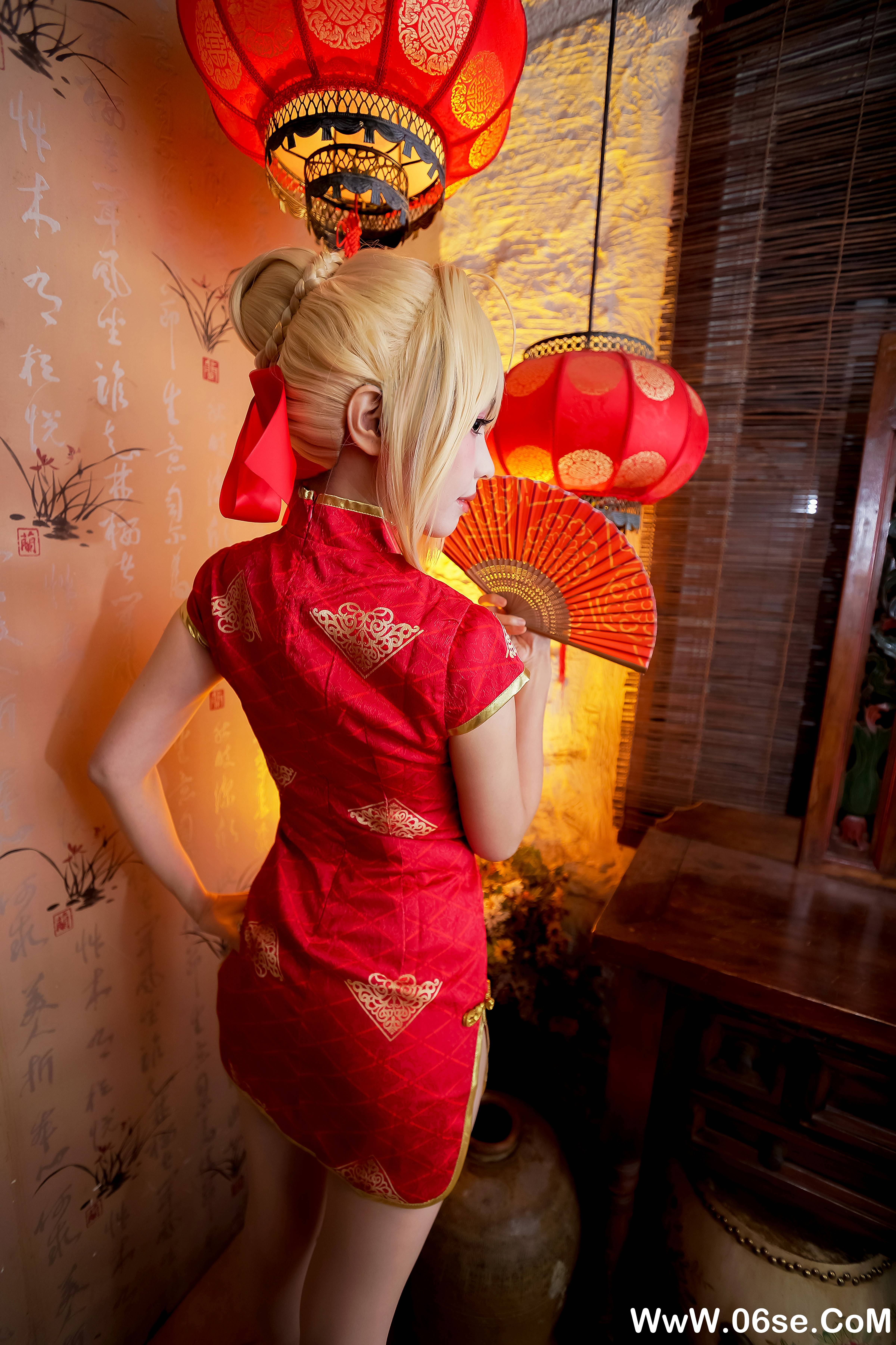 图片[14]-Ely_eee(ElyEE子) NO.029 — 尼禄 红旗袍[21P128M]-六色网