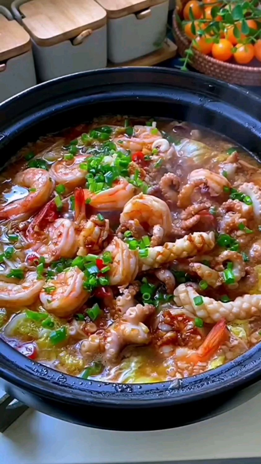 海鲜煲的家常做法