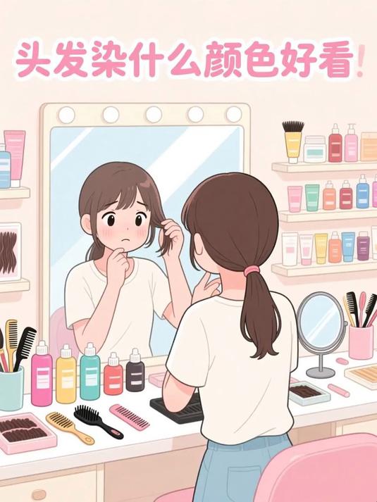 头发染什么颜色好看