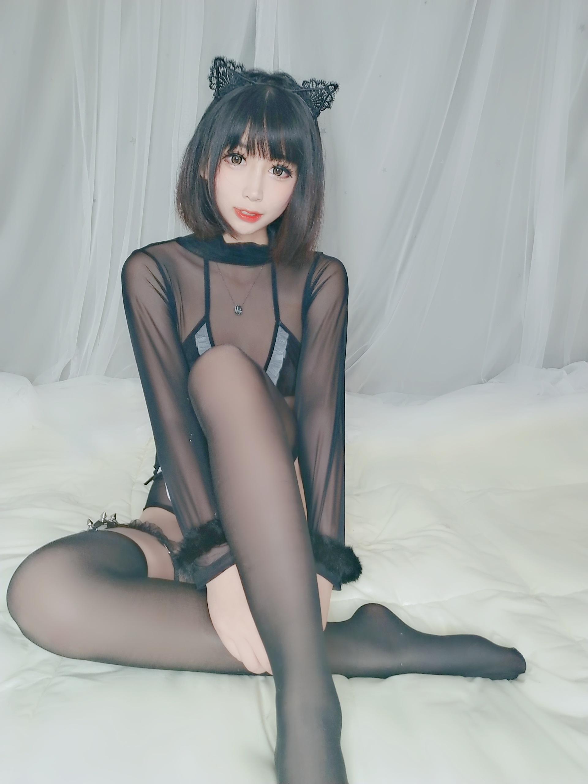 图片[26]-黑米粥 NO.005 – 黑猫 [40P+1V117M]-六色网