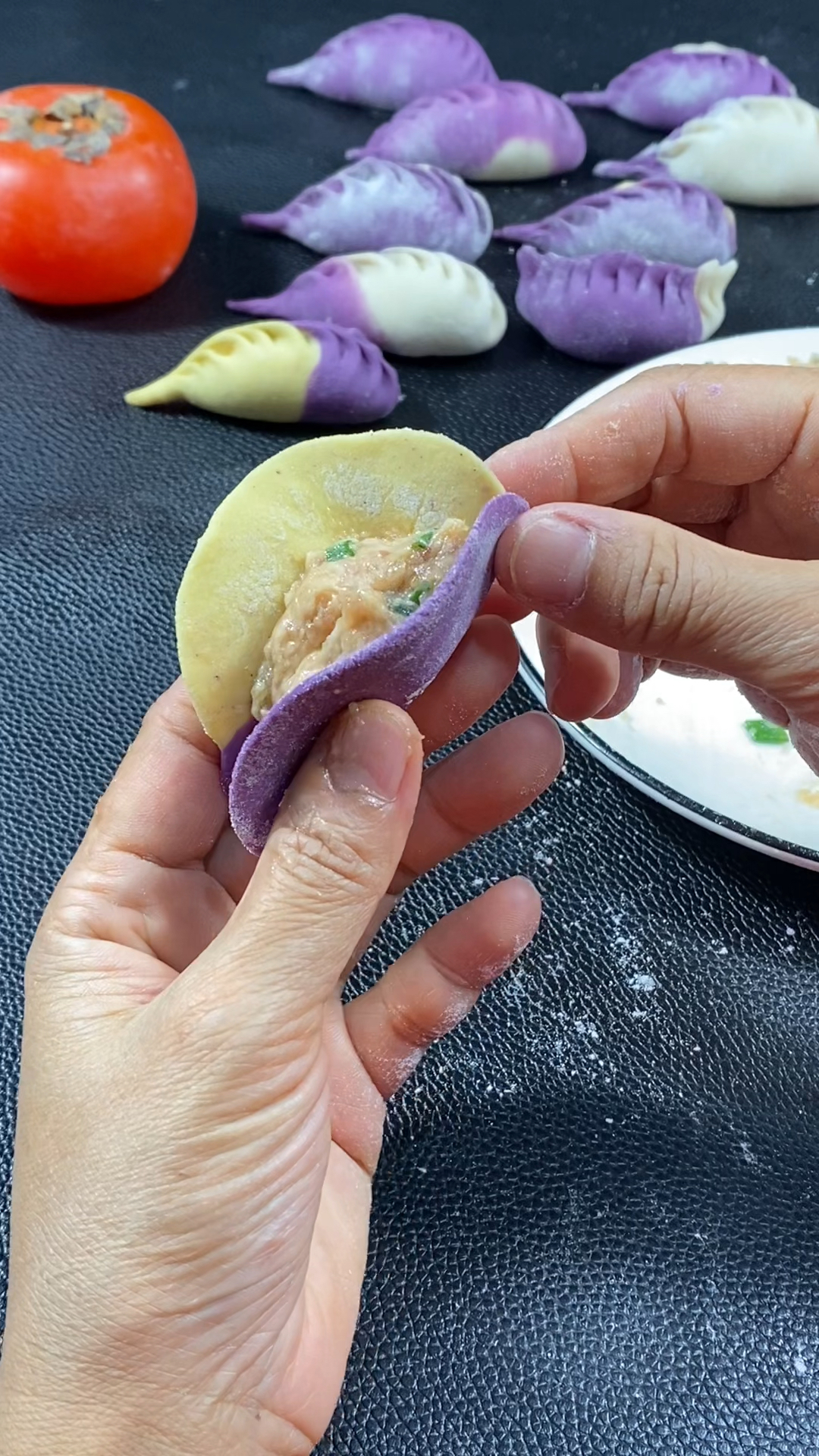 柳叶饺子包法教程