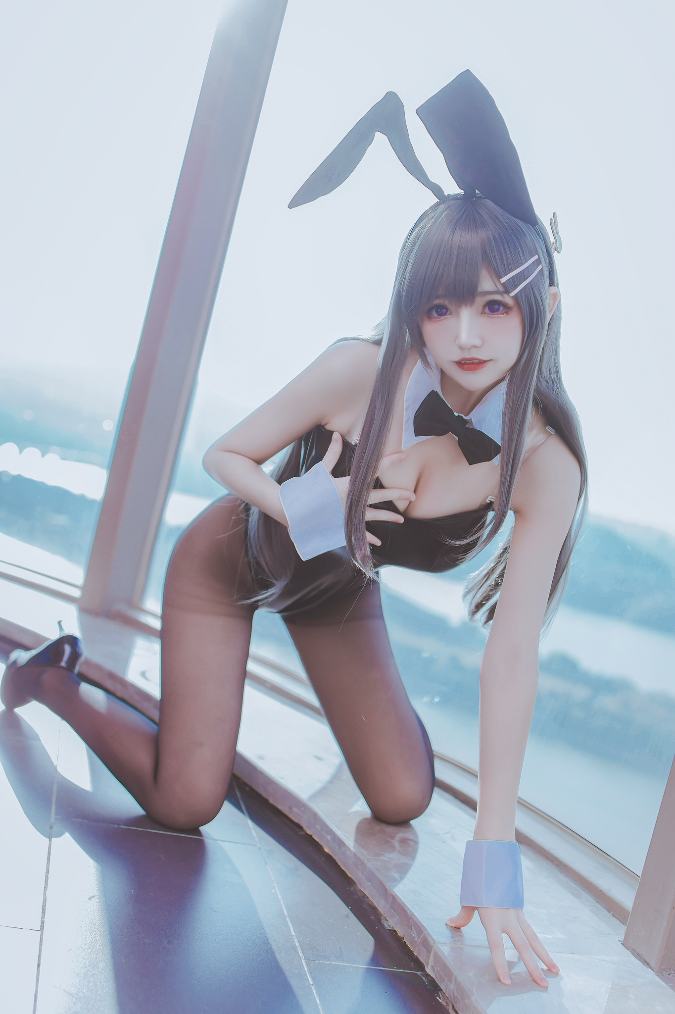 图片[40]-Coser衣衣 NO.064 – 麻衣兔女郎[42P78M]-六色网
